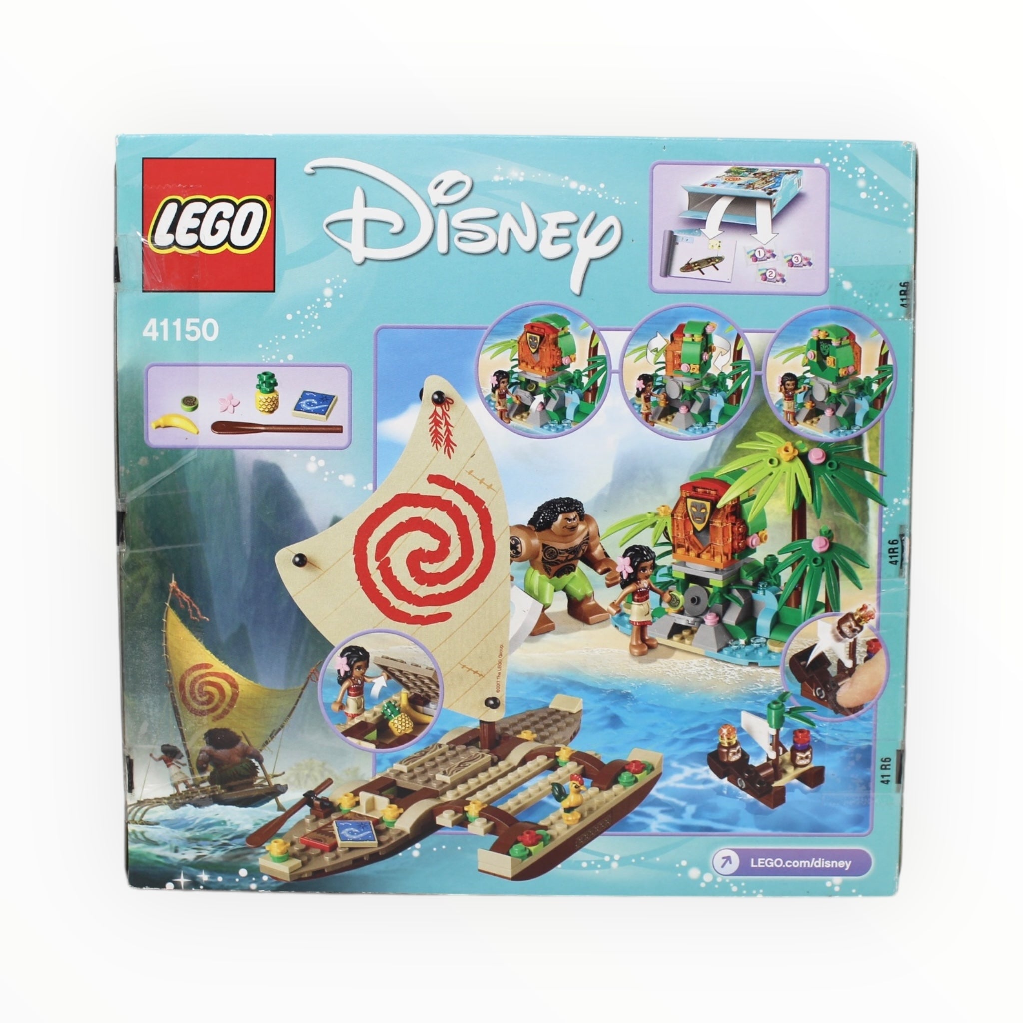 Certified Used Set 41150 Disney Moana’s Ocean Voyage (open box, sealed bags)
