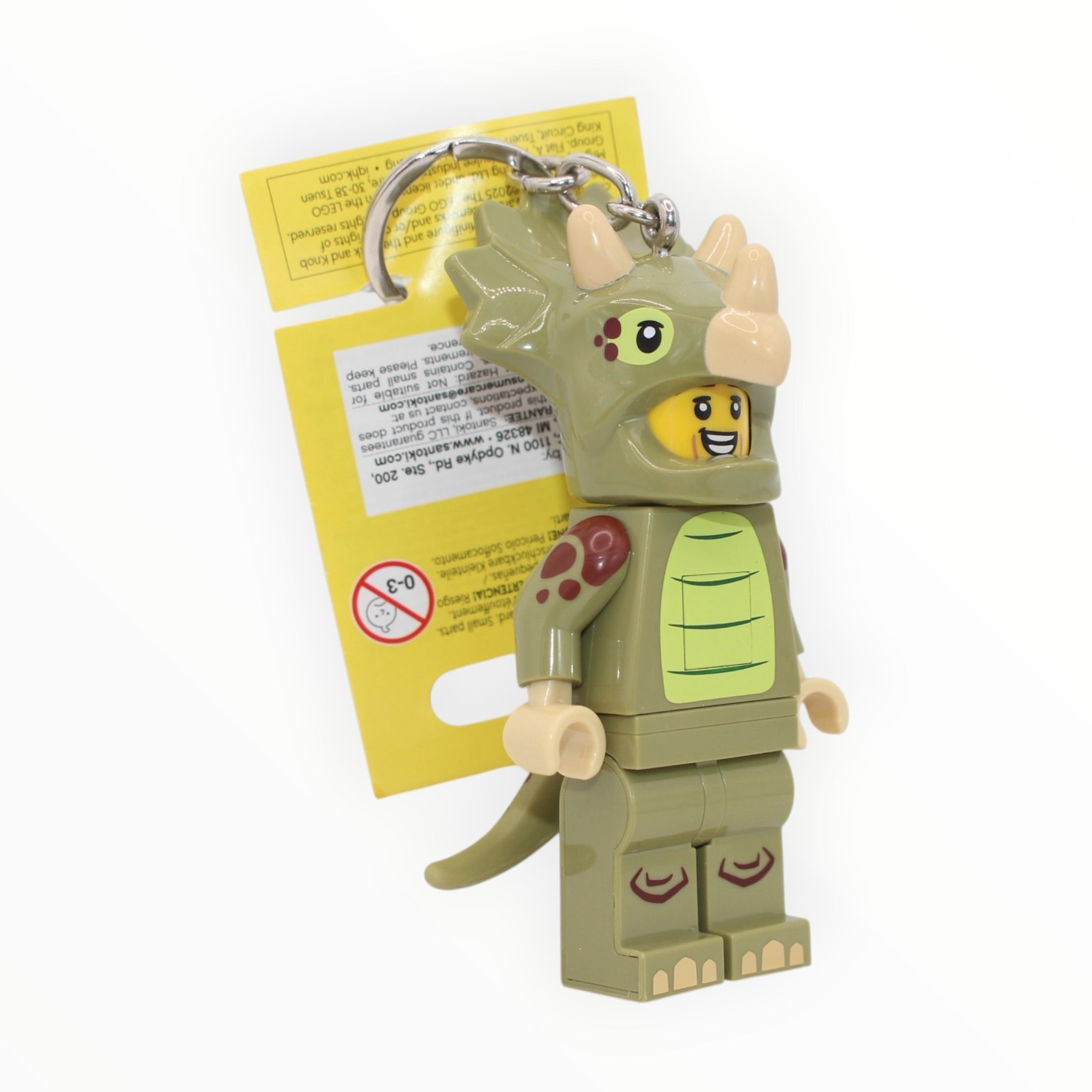 LEDLite LEGO Triceratops Costume Fan Keylight