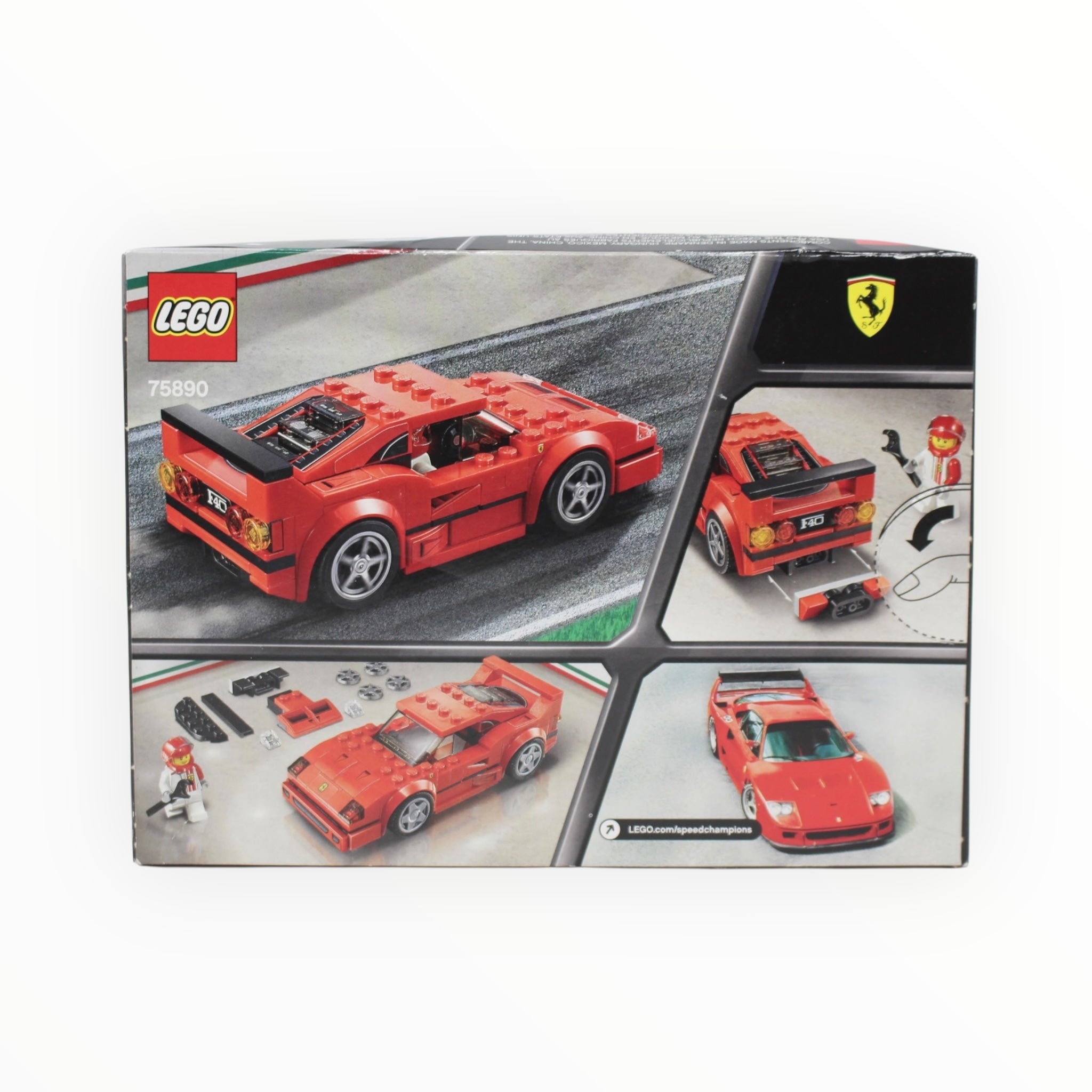 Retired Set 75890 Speed Champions Ferrari F40 Competizione (slight box damage)