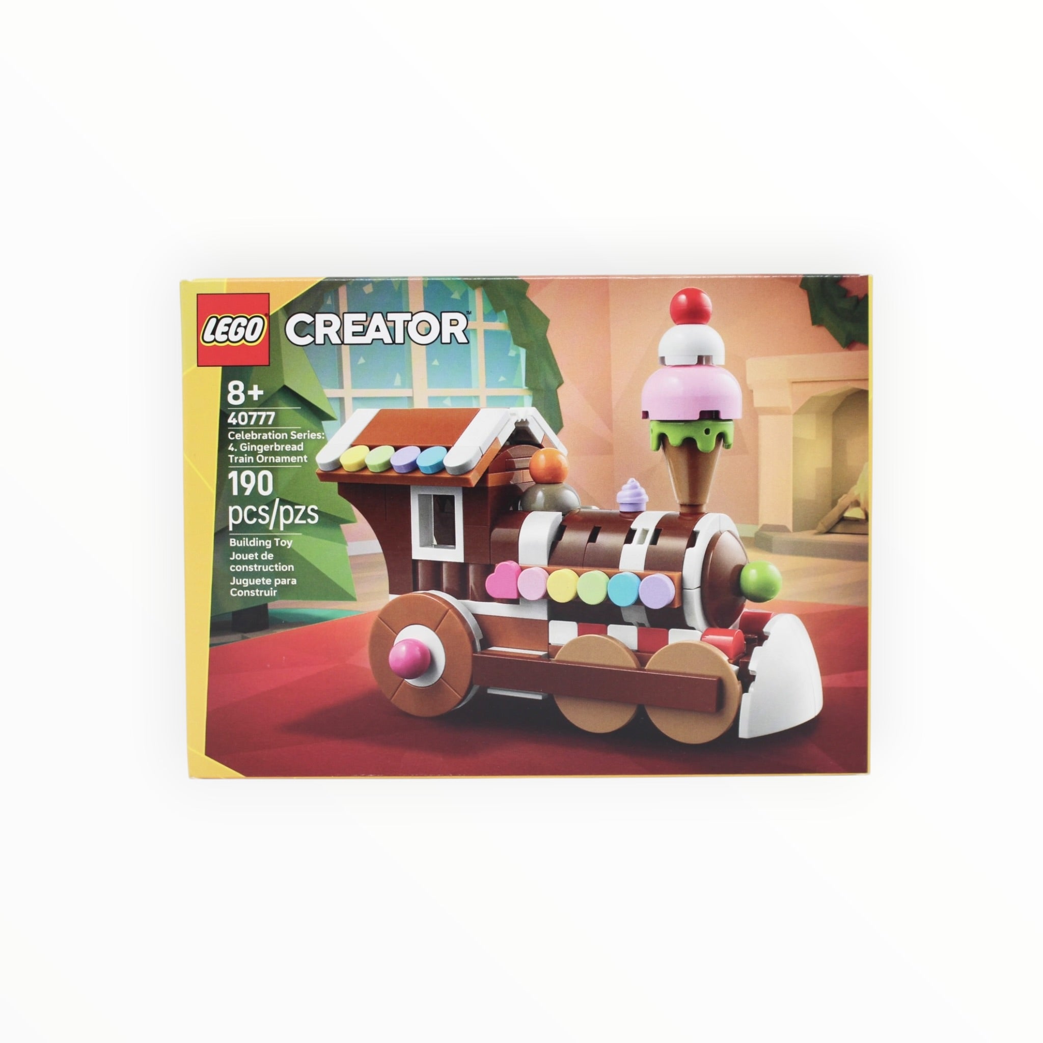 Certified Used Set 40777 Creator Celebration Series: 4. Gingerbread Train Ornament
