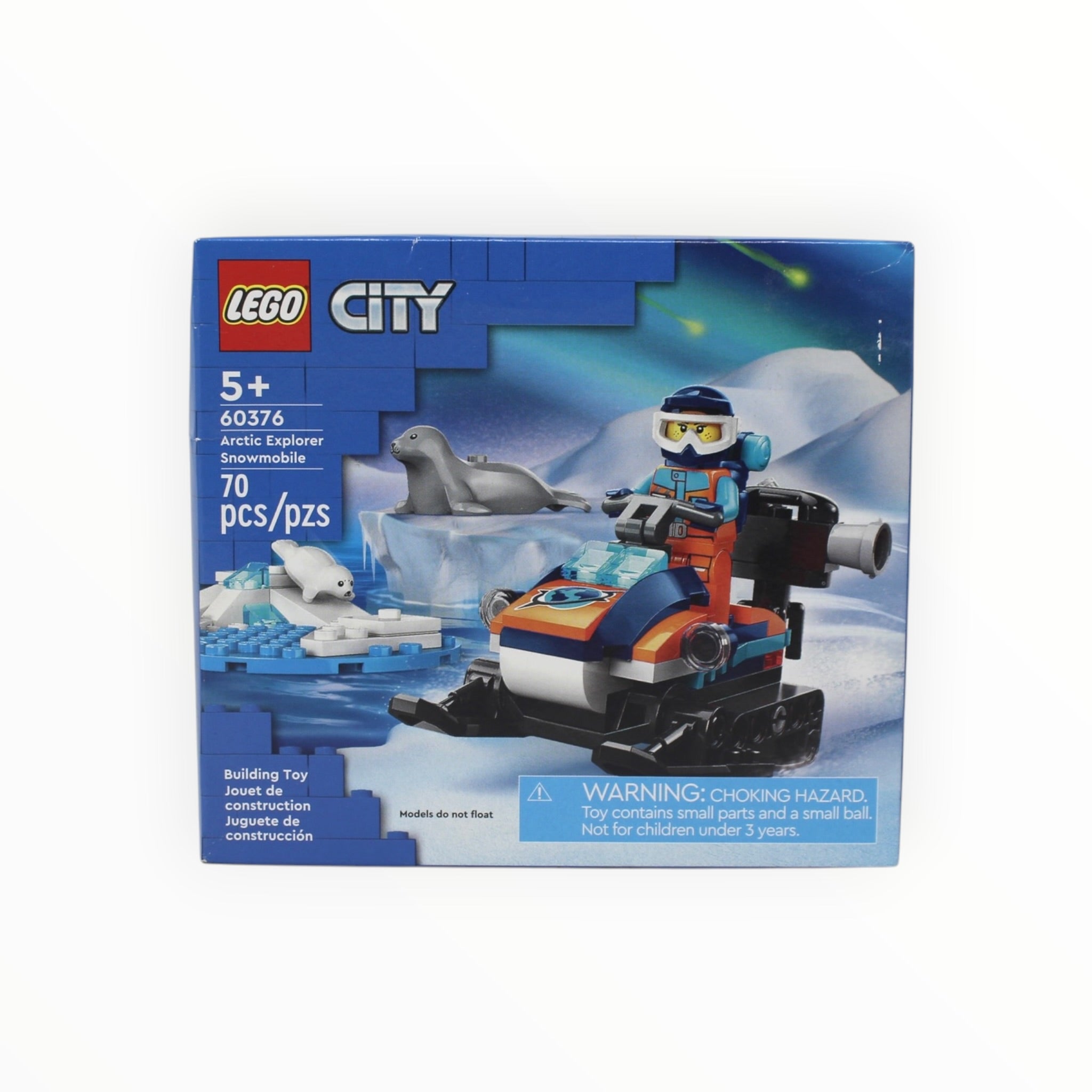 Retired Set 60376 City Arctic Explorer Snowmobile