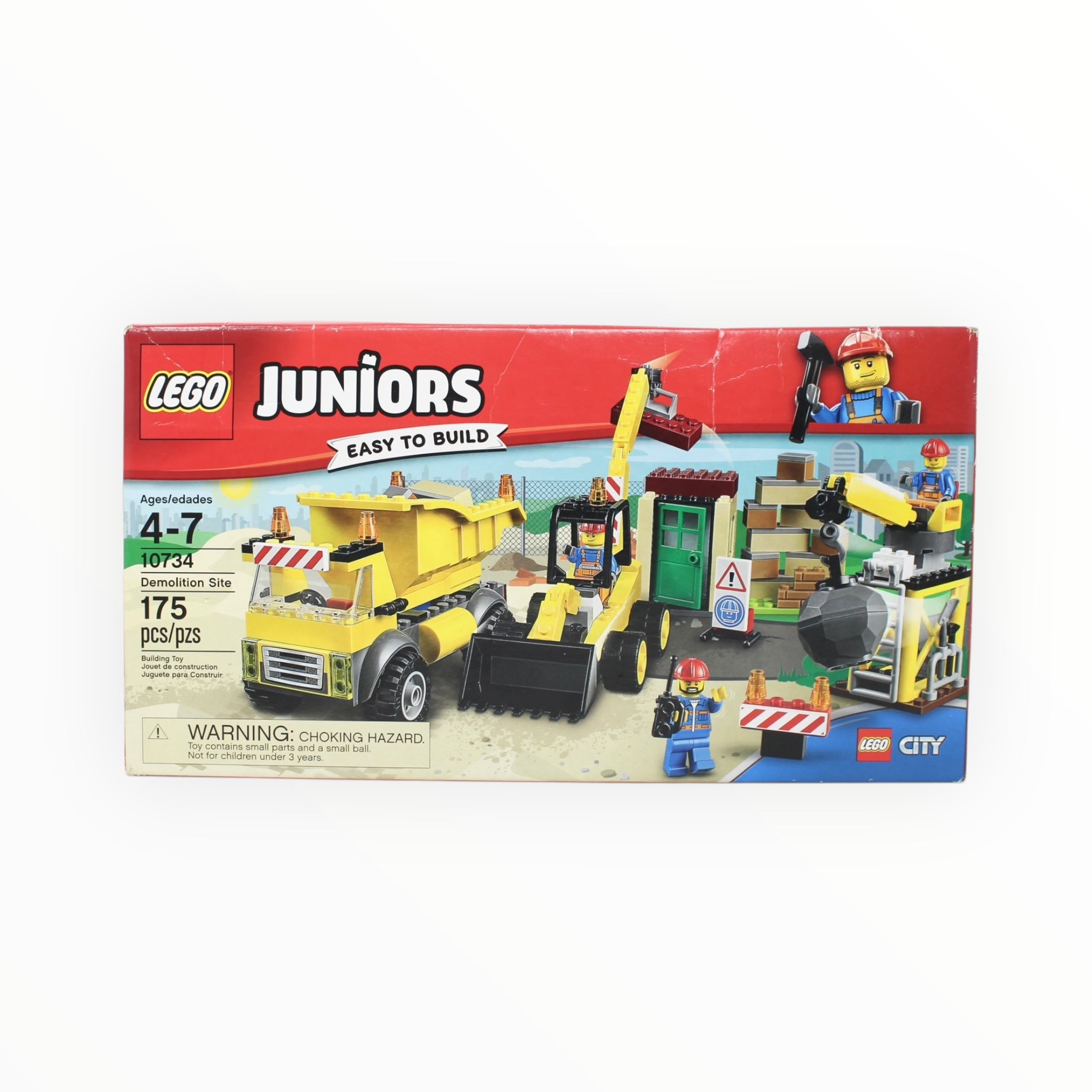 Retired Set 10734 Juniors Demolition Site (damaged box)