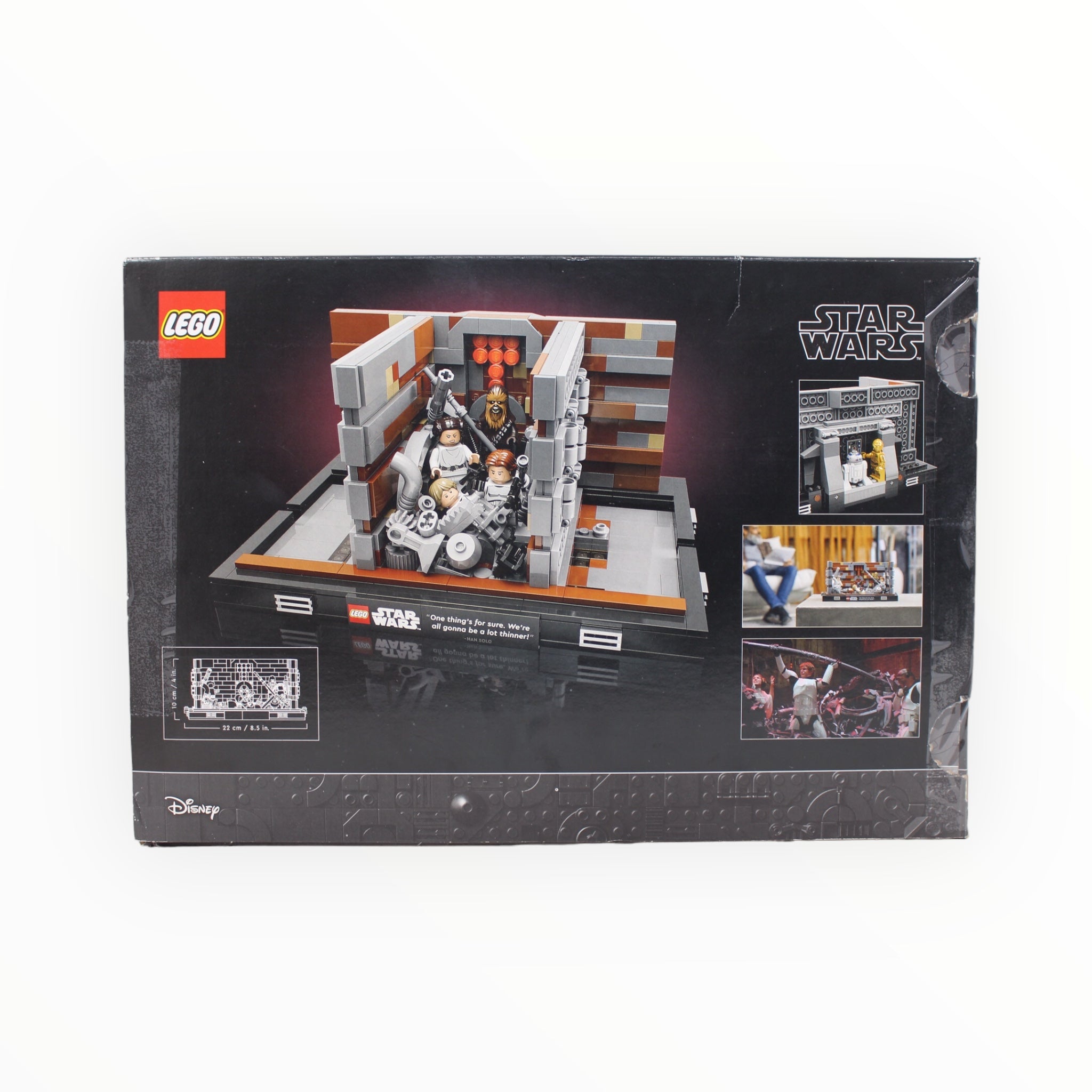 Certified Used Set 75339 Star Wars Death Star Trash Compactor Diorama