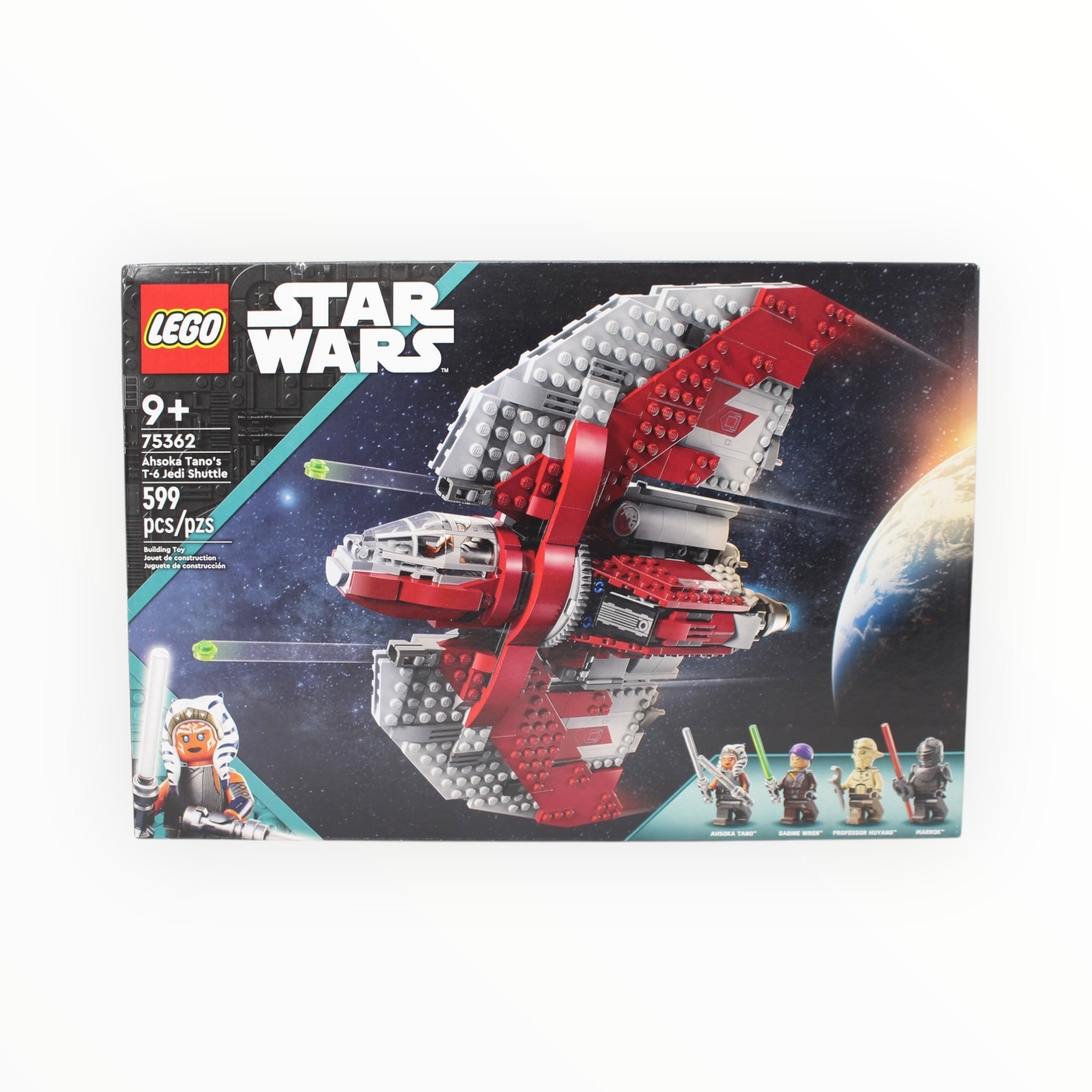 75362 Star Wars Ahsoka Tano’s T-6 Jedi Shuttle (damaged box)