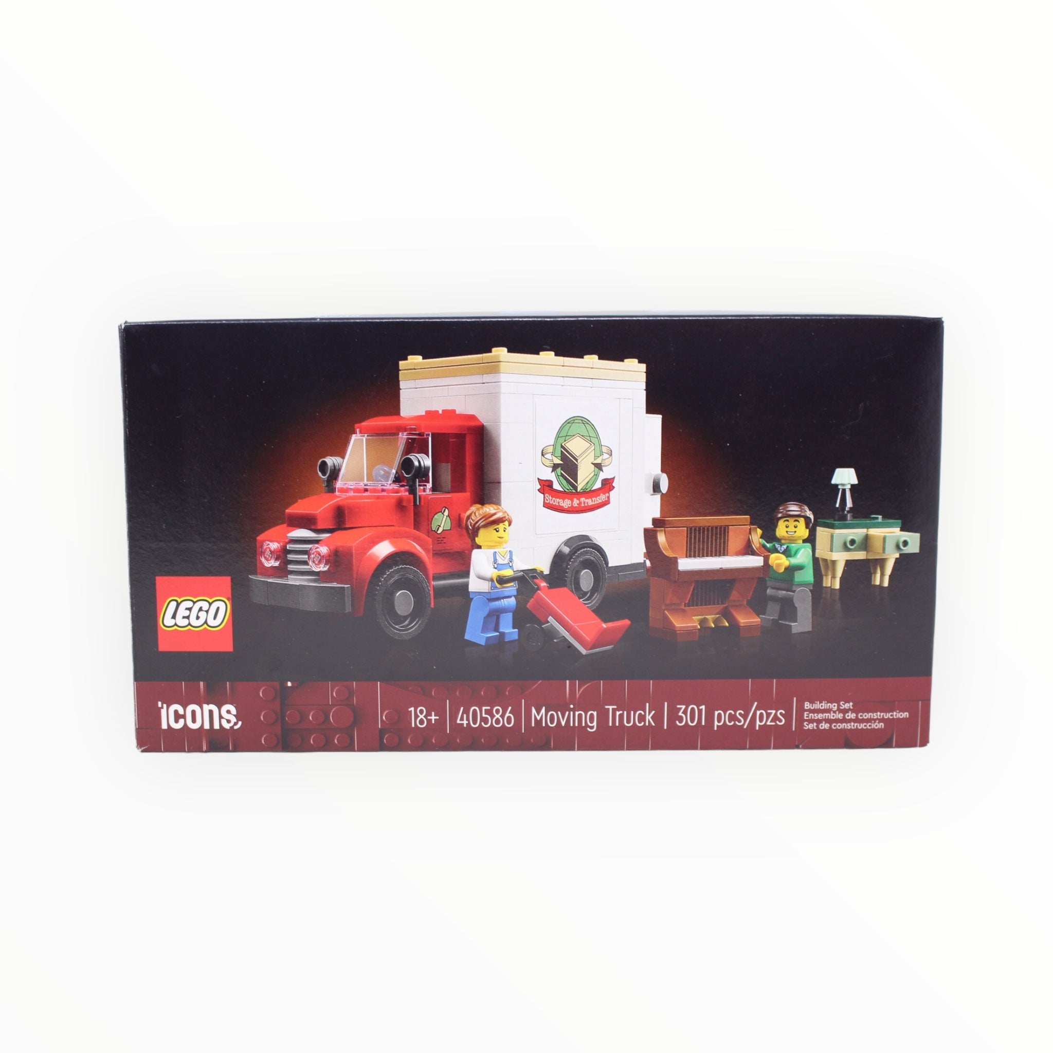 Certified Used Set 40586 LEGO Icons Moving Truck (Bag 2 sealed)