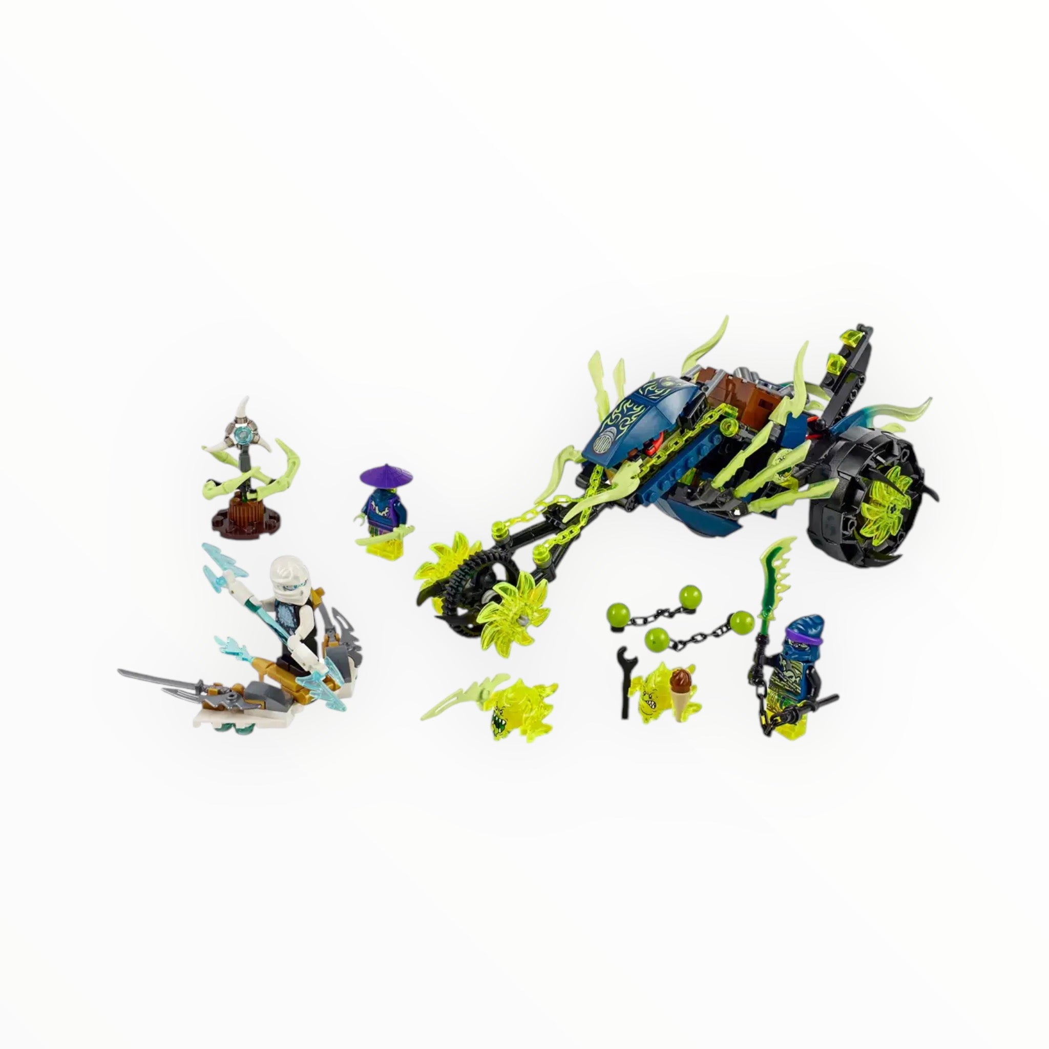 Retired Set 70730 Ninjago Chain Cycle Ambush