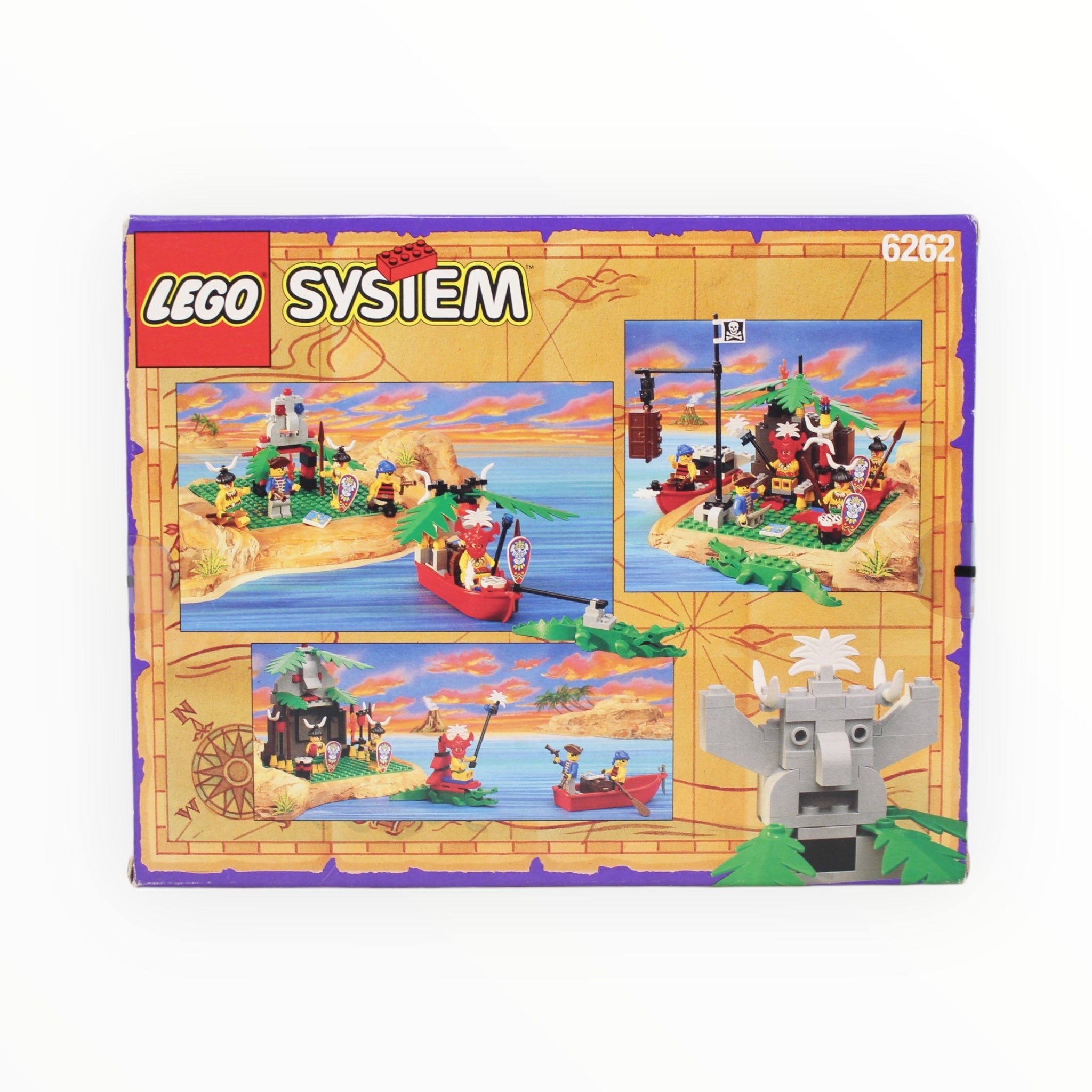 Certified Used Set 6262 Islanders King Kahuka’s Throne