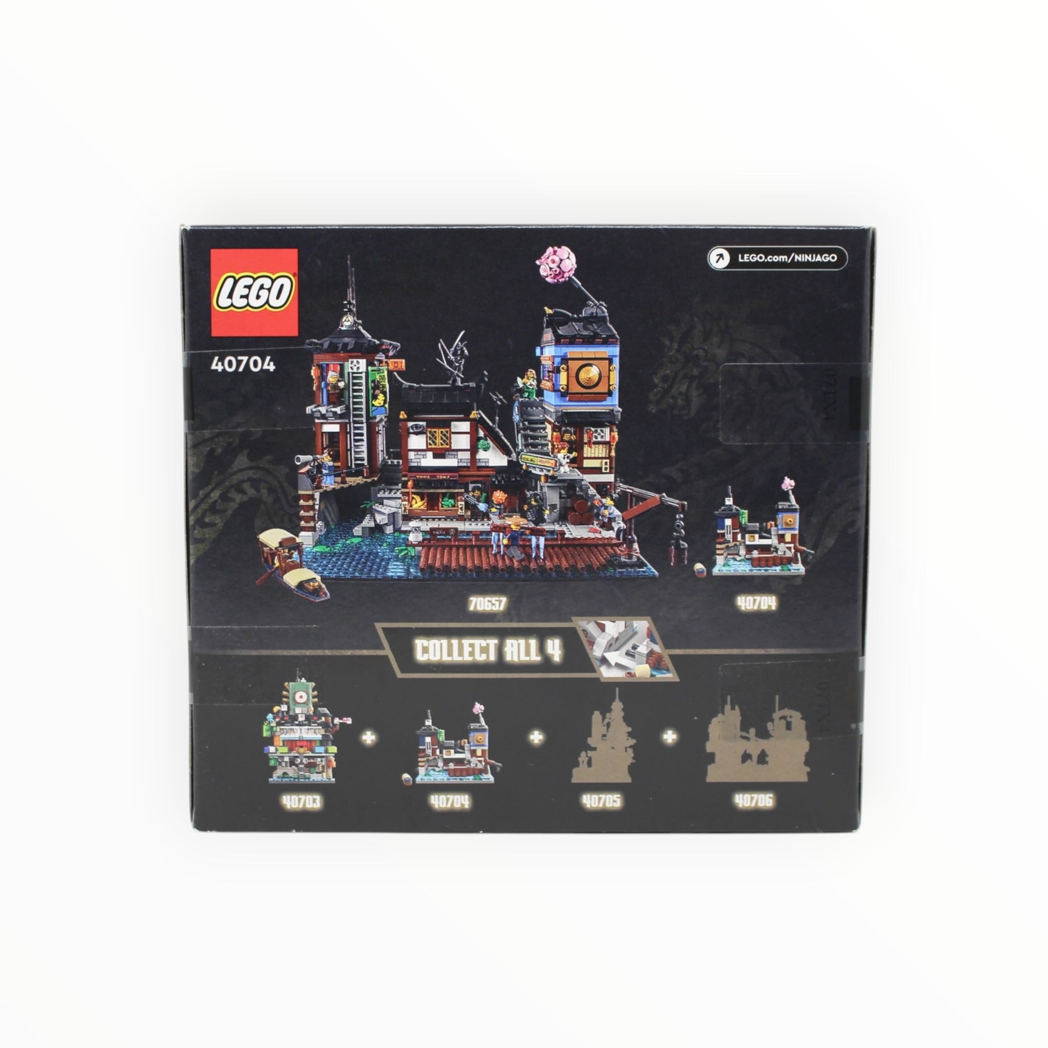 Retired Set 40704 Ninjago Micro NINJAGO City Docks