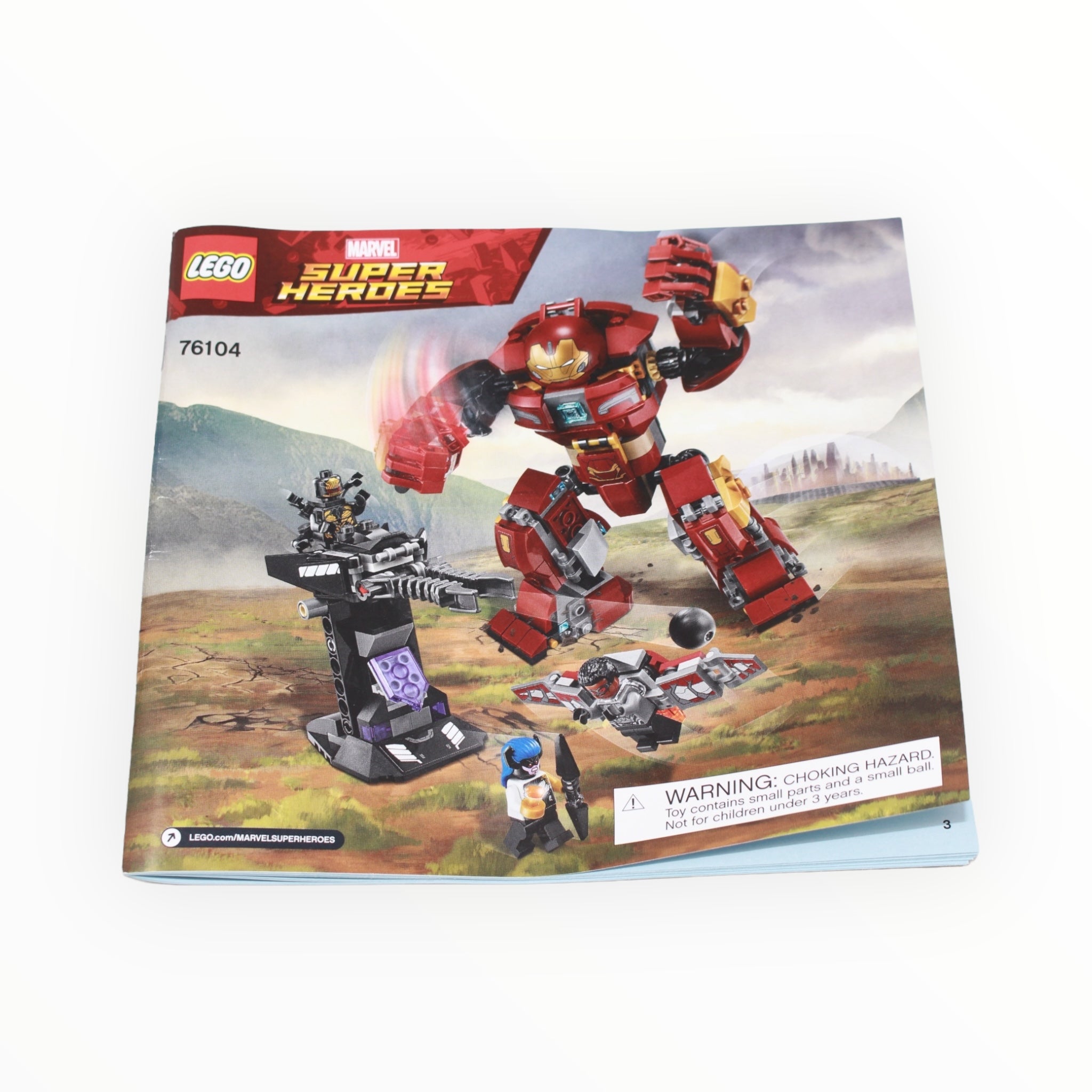 Used Set 76104 Marvel Super Heroes The Hulkbuster Smash-Up