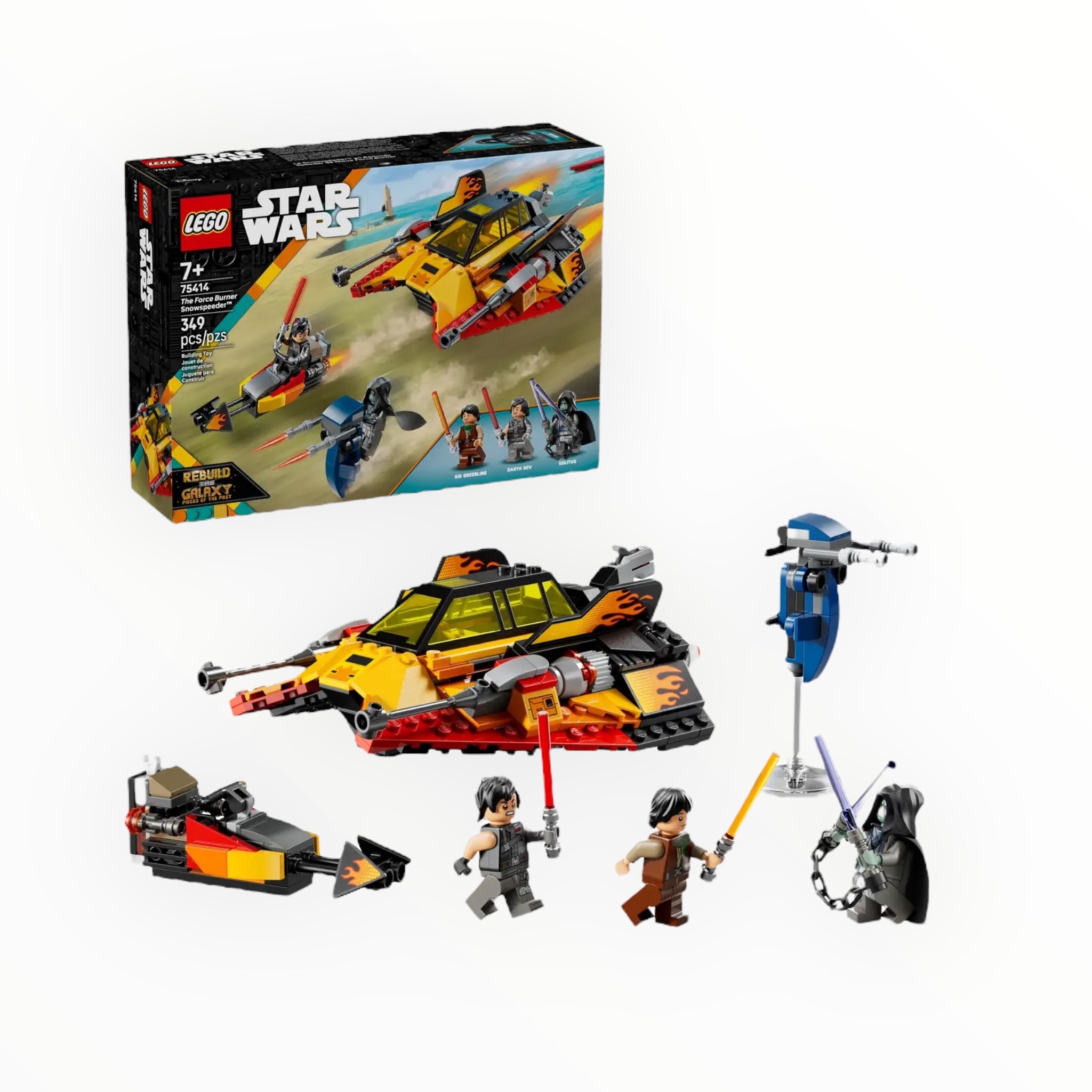 75414 Star Wars The Force Burner Snowspeeder