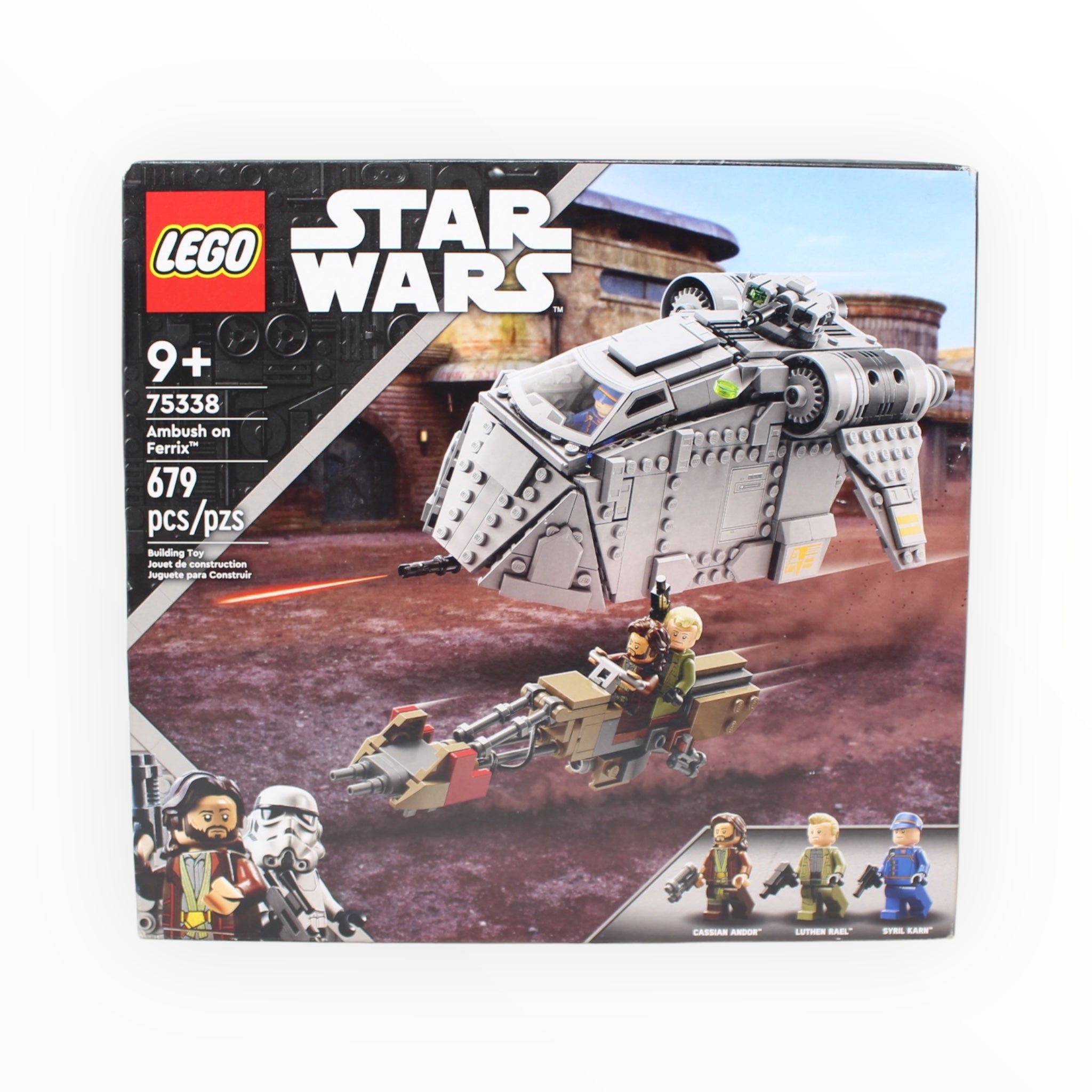 Retired Set 75338 Star Wars Ambush on Ferrix