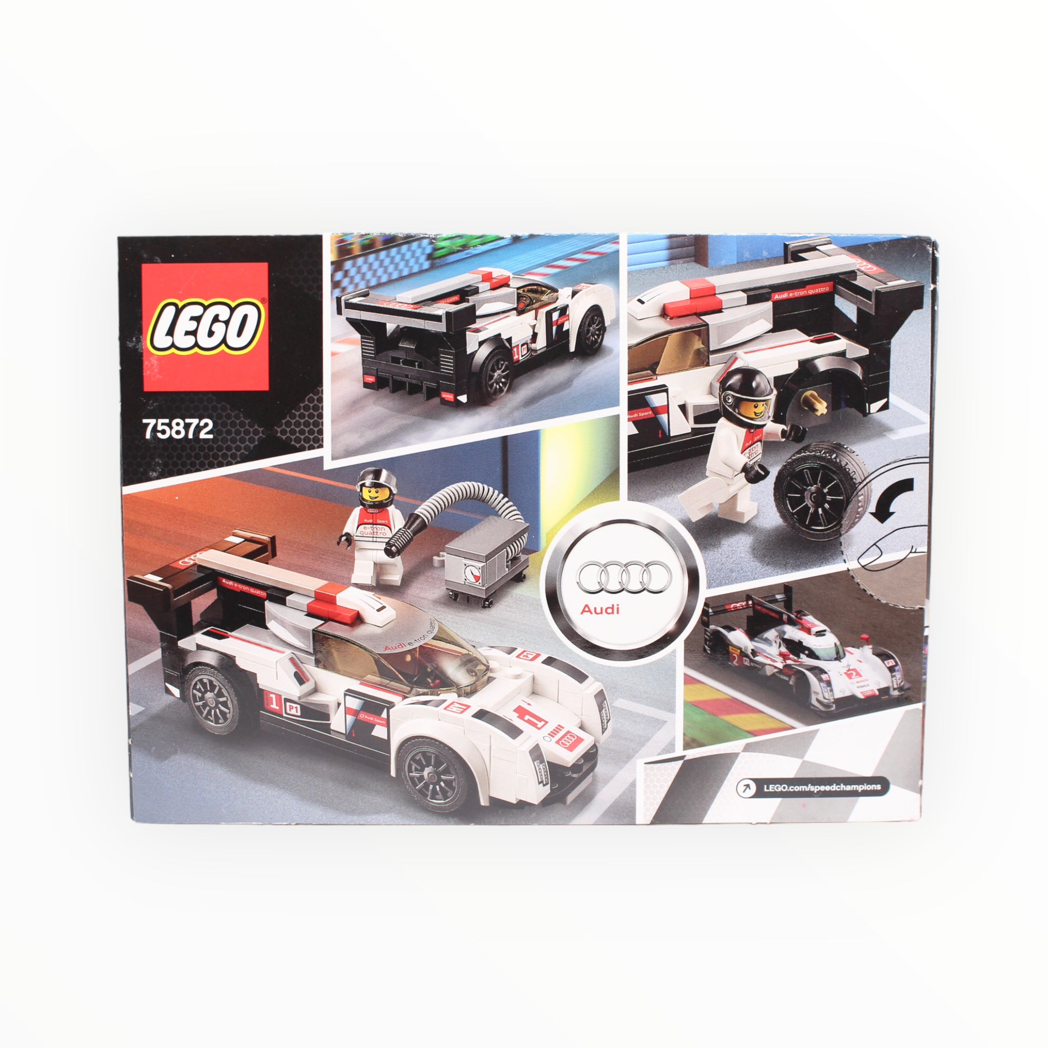 Retired Set 75872 Speed Champions Audi R18 e-tron quattro