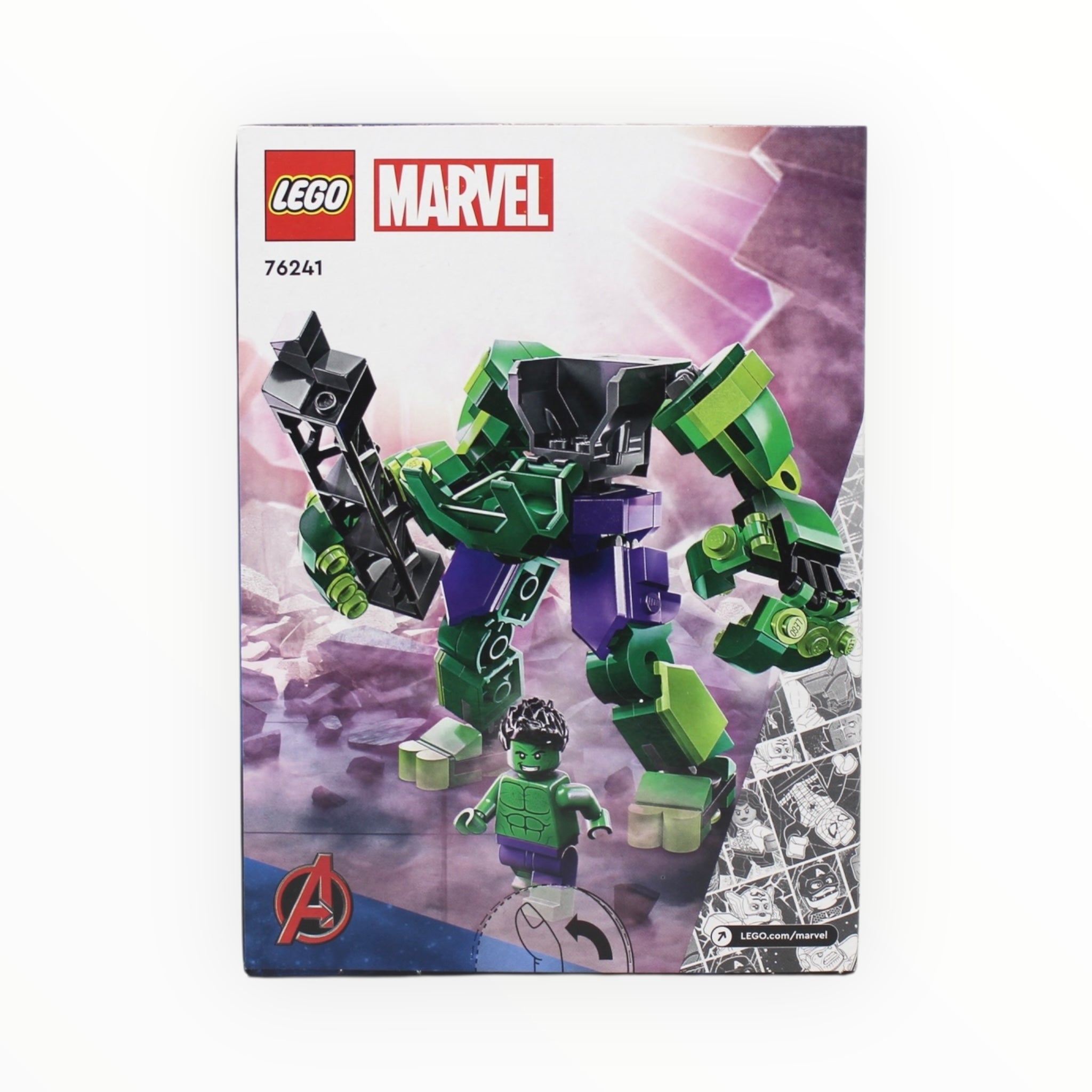 Retired Set 76241 Marvel Hulk Mech Armor
