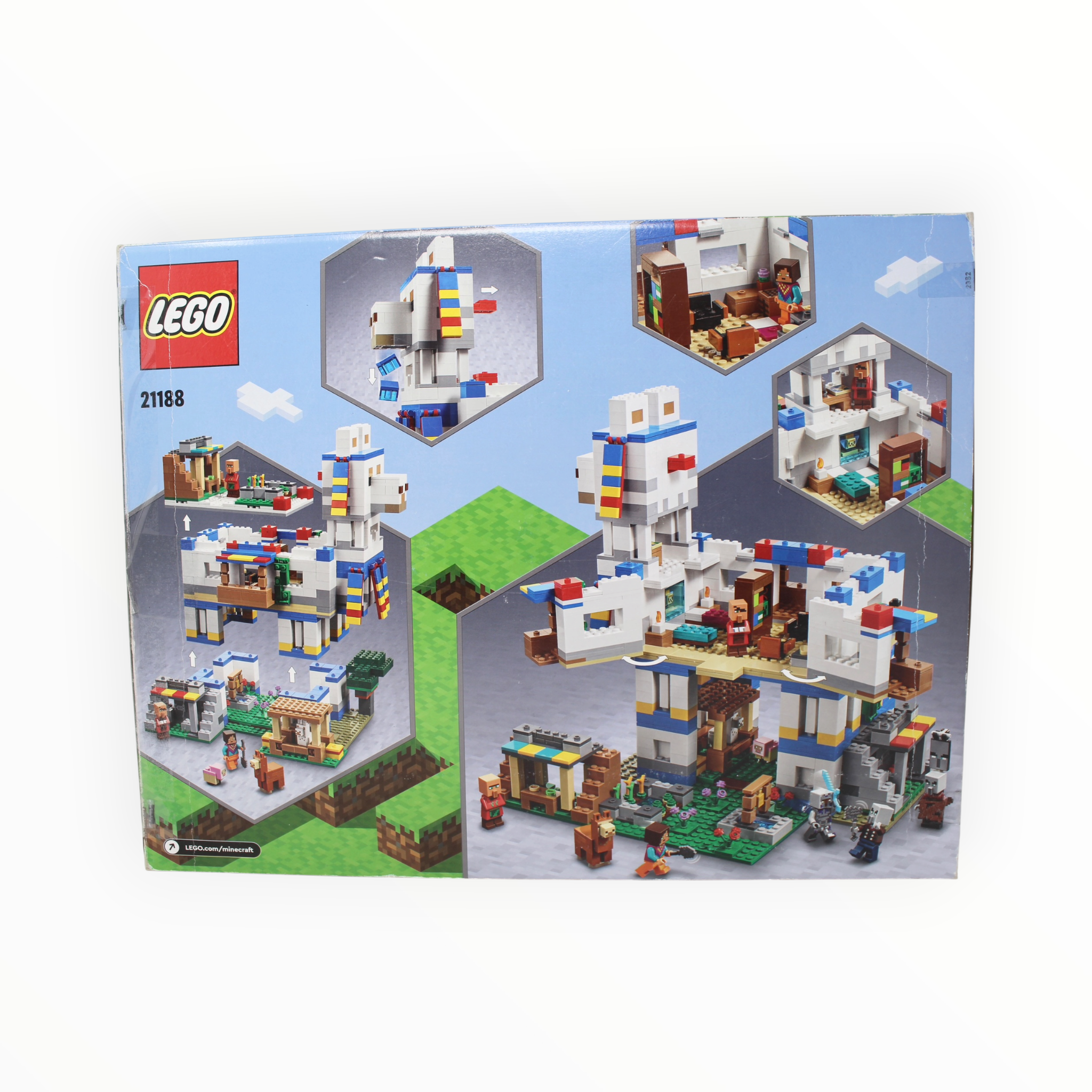 Certified Used Set 21188 Minecraft The Llama Village