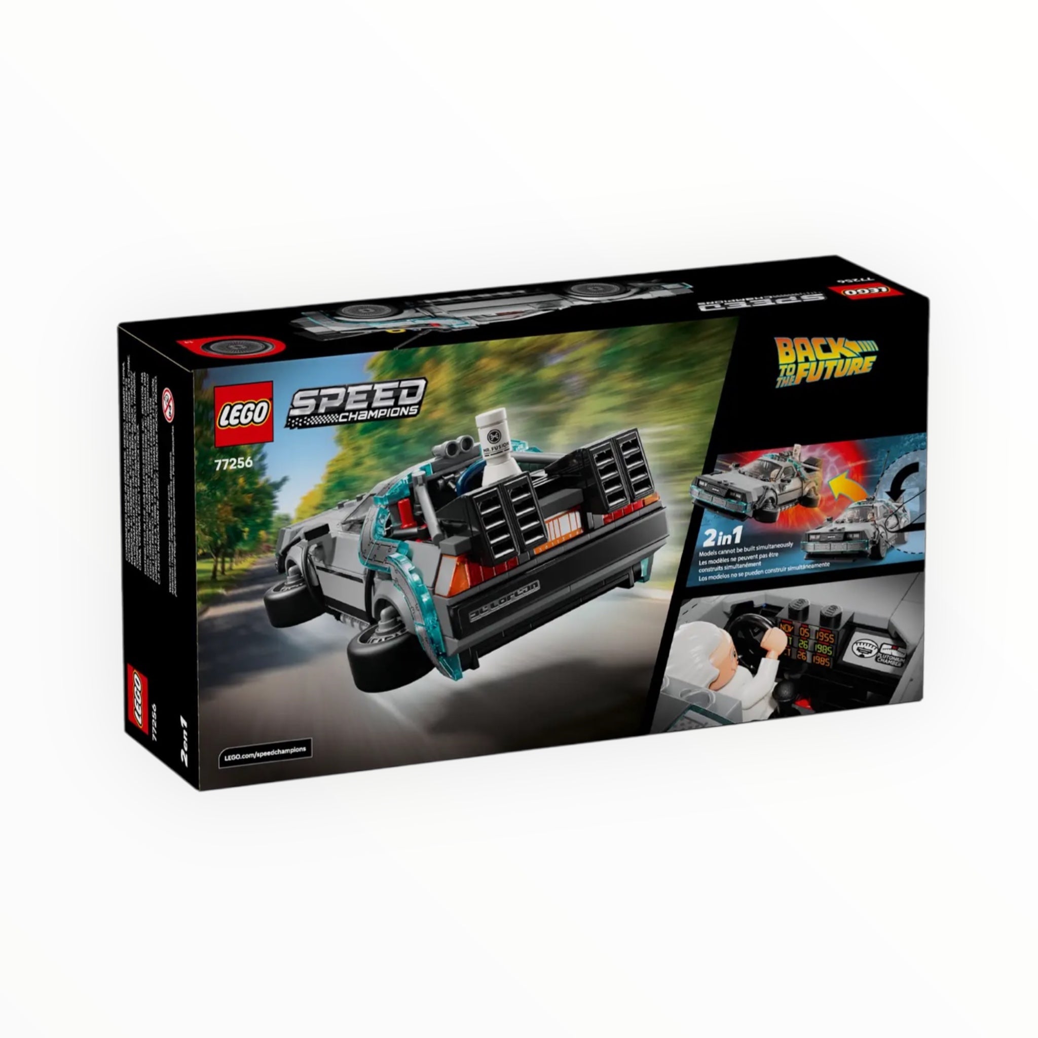 77256 Speed Champions Time Machine from Back to the Future