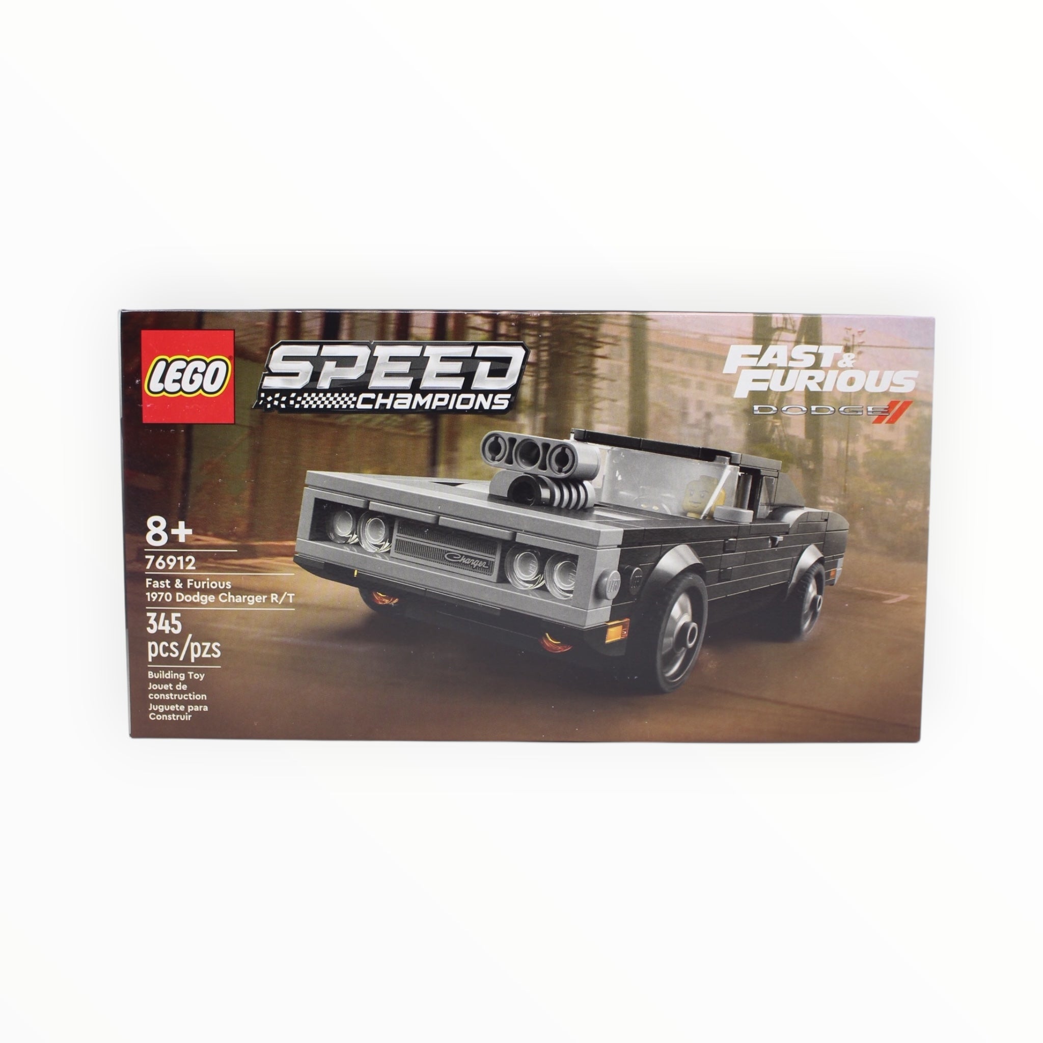 Retired Set 76912 Speed Champions Fast & Furious 1970 Dodge Charger R/T