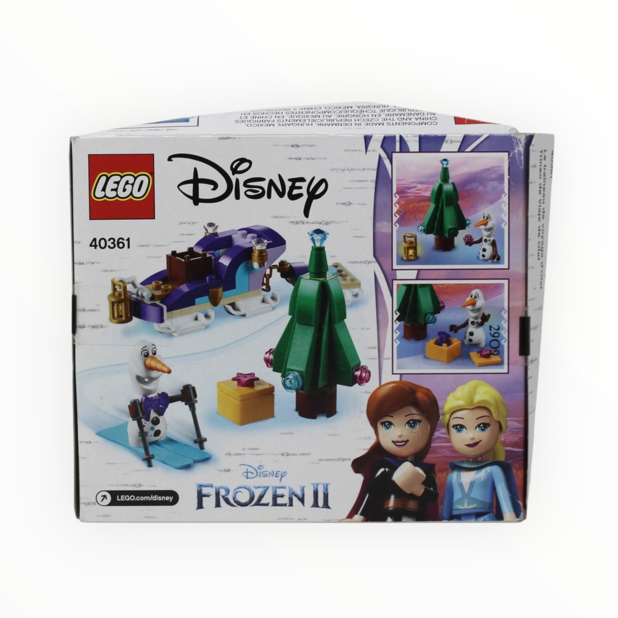 Retired Set 40361 Frozen II Olaf’s Traveling Sleigh (damaged box)