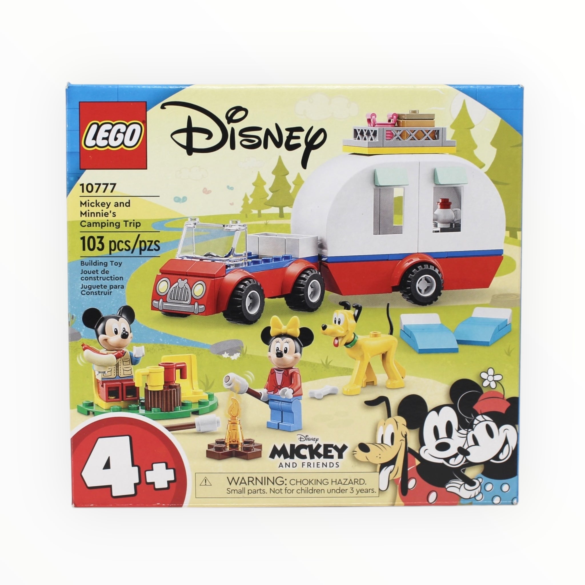 Certified Used Set 10777 Disney Mickey and Minnie’s Camping Trip