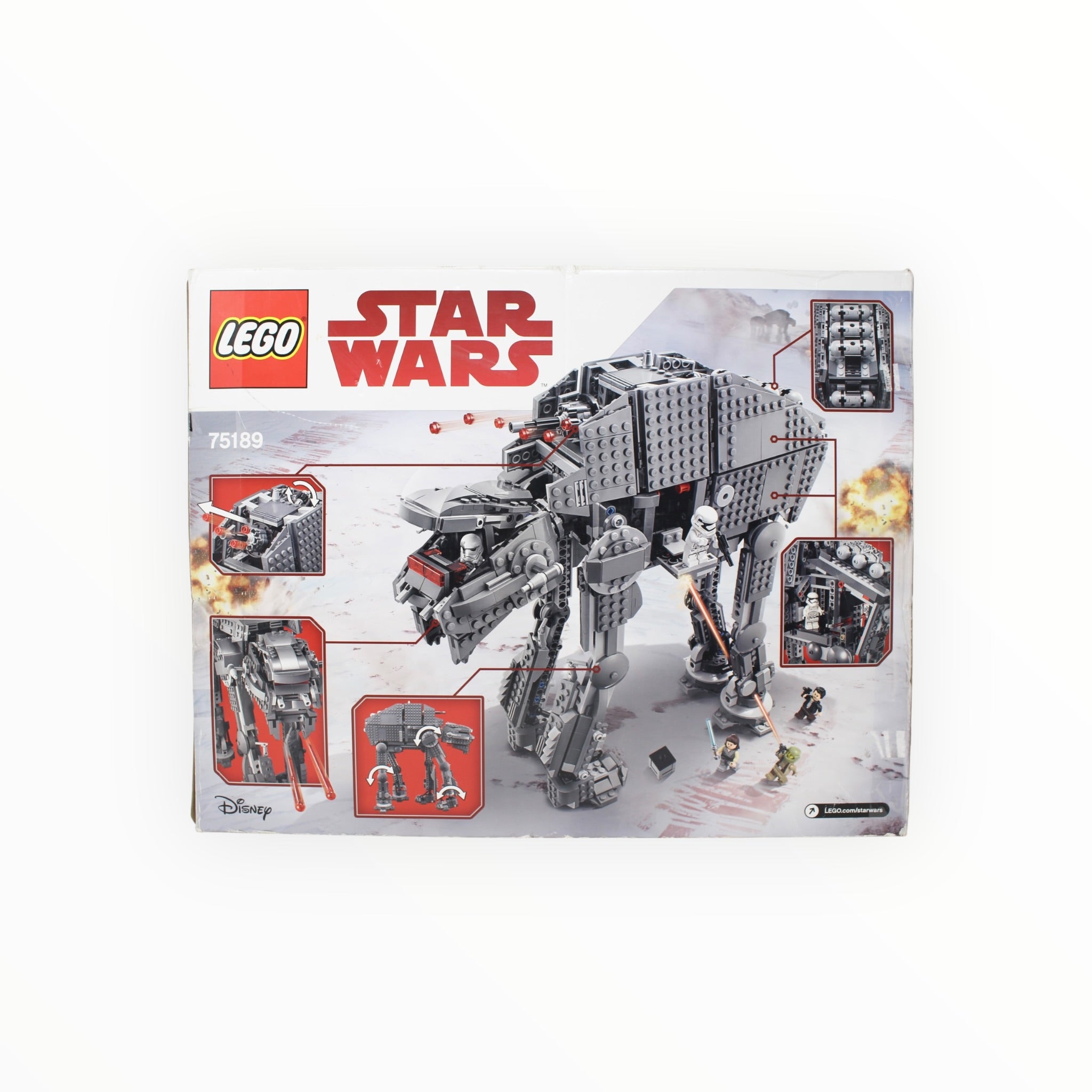 Certified Used Set 75189 Star Wars First Order Heavy Assault Walker