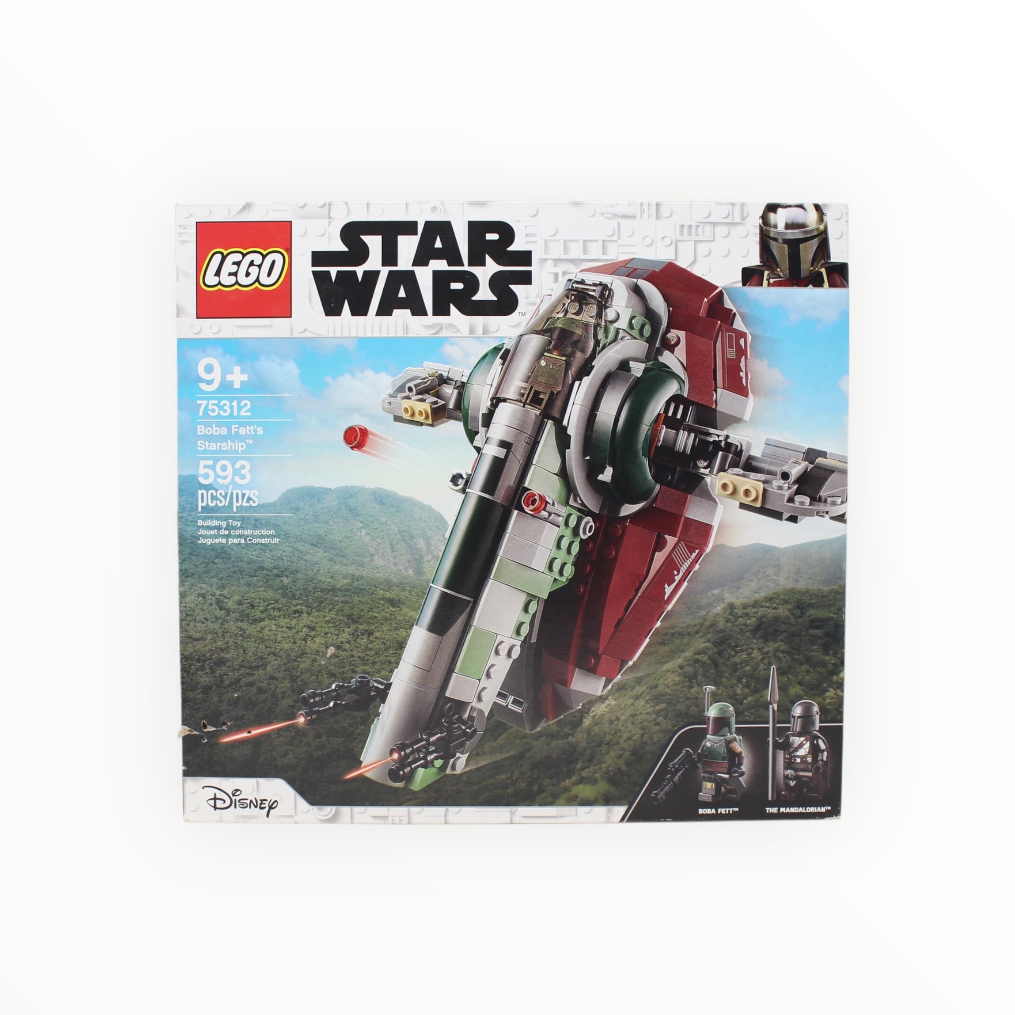 Retired Set 75312 Star Wars Boba Fett’s Starship (damaged box)