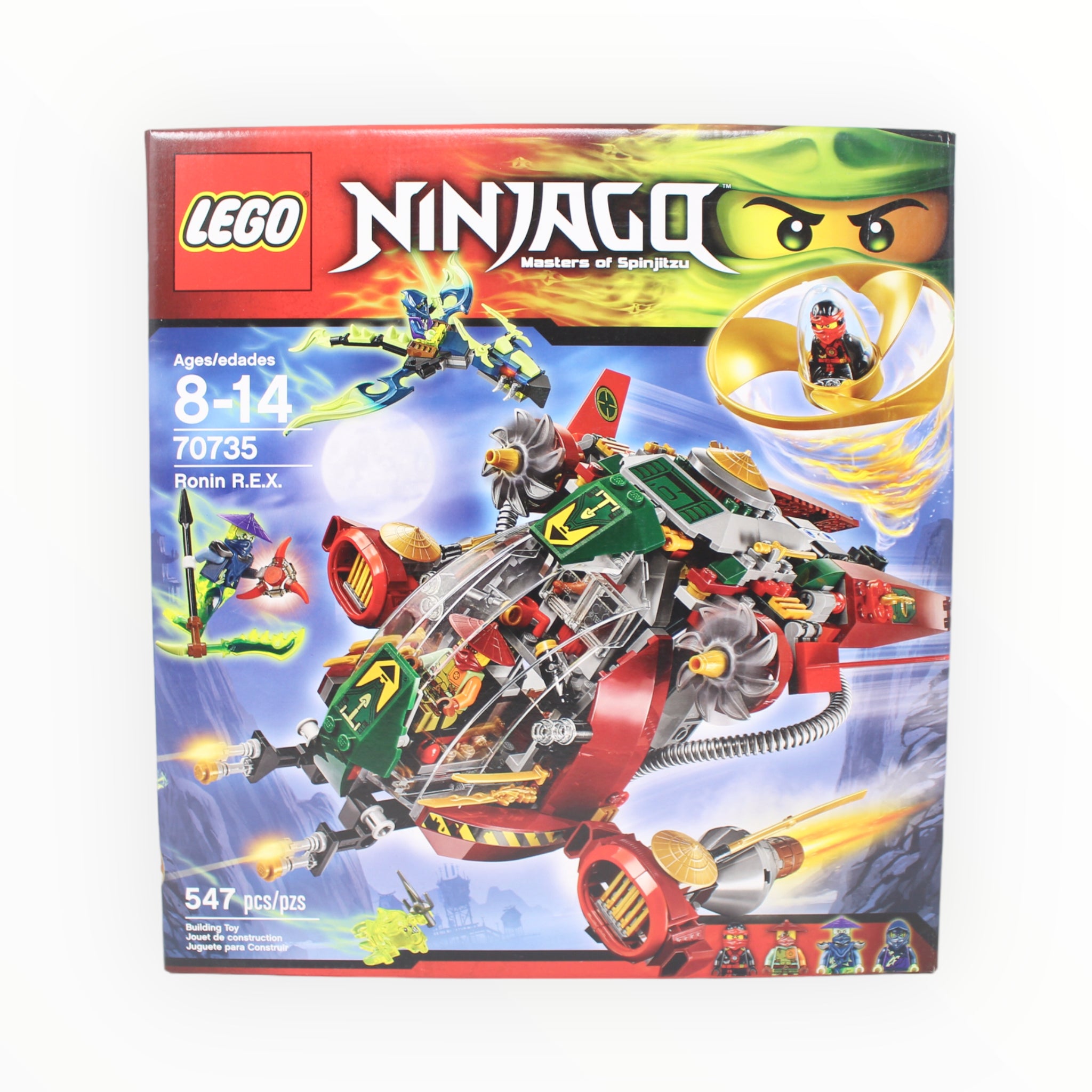 Retired Set 70735 Ninjago Ronin R.E.X.