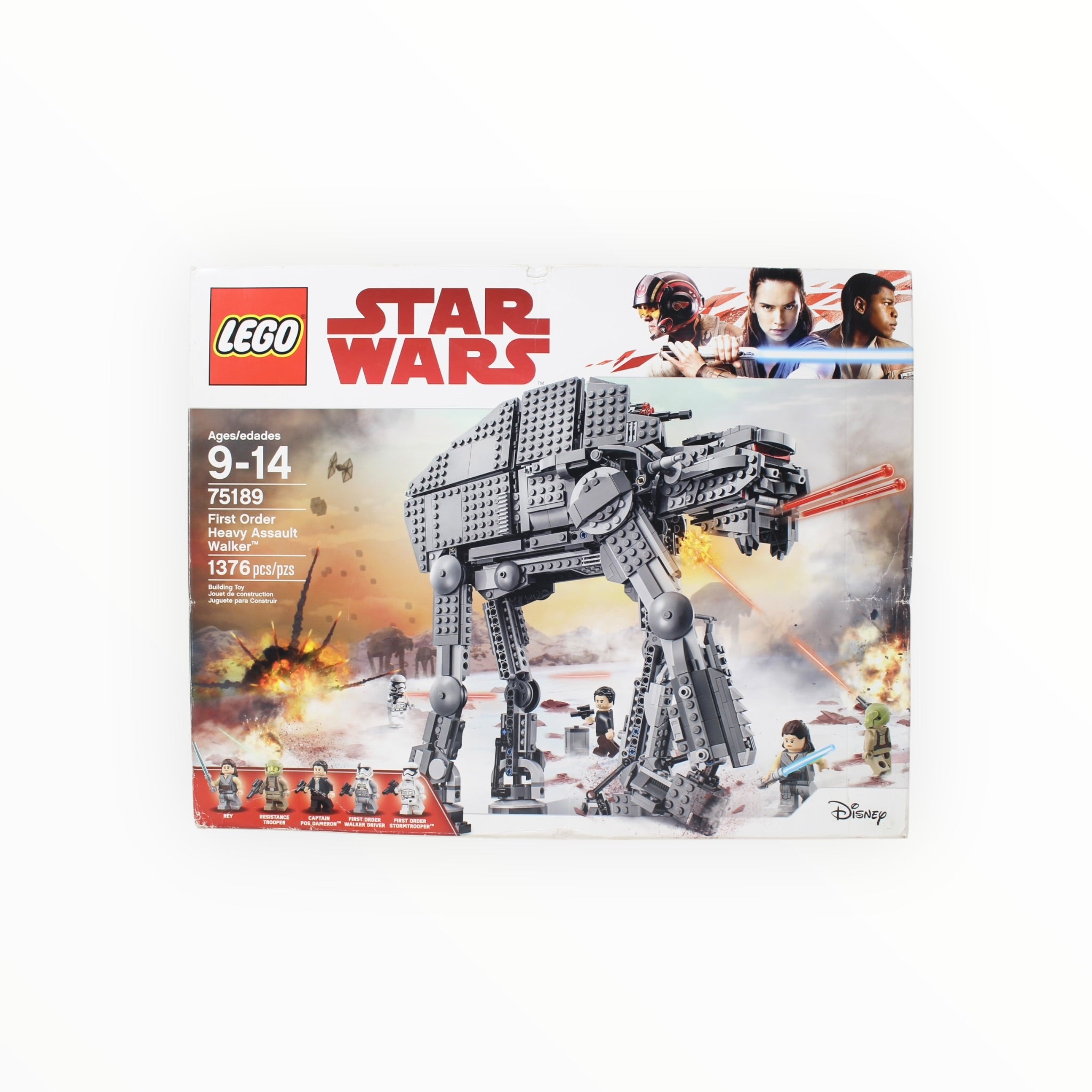 Certified Used Set 75189 Star Wars First Order Heavy Assault Walker