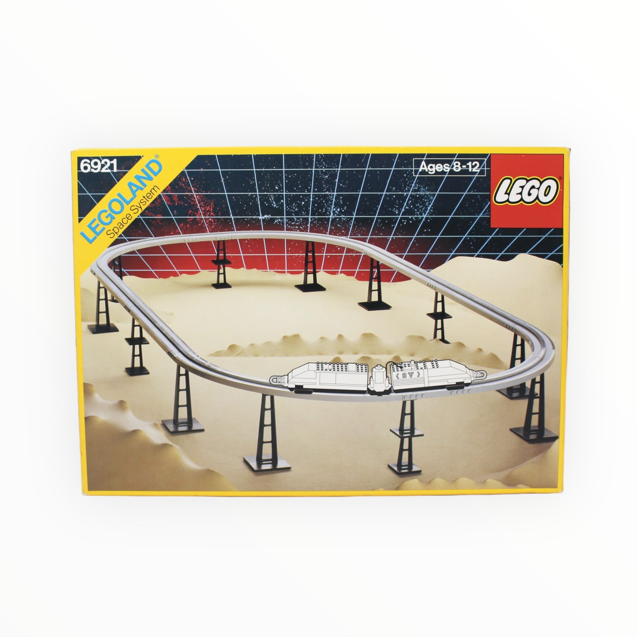 Certified Used Set 6921 Space Futuron Monorail Accessory Track