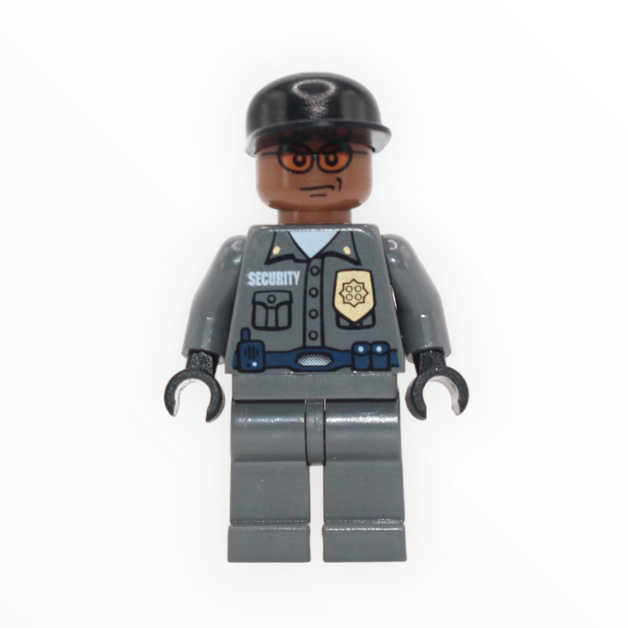 Arkham Asylum Guard (light brown head, black cap, 2006)