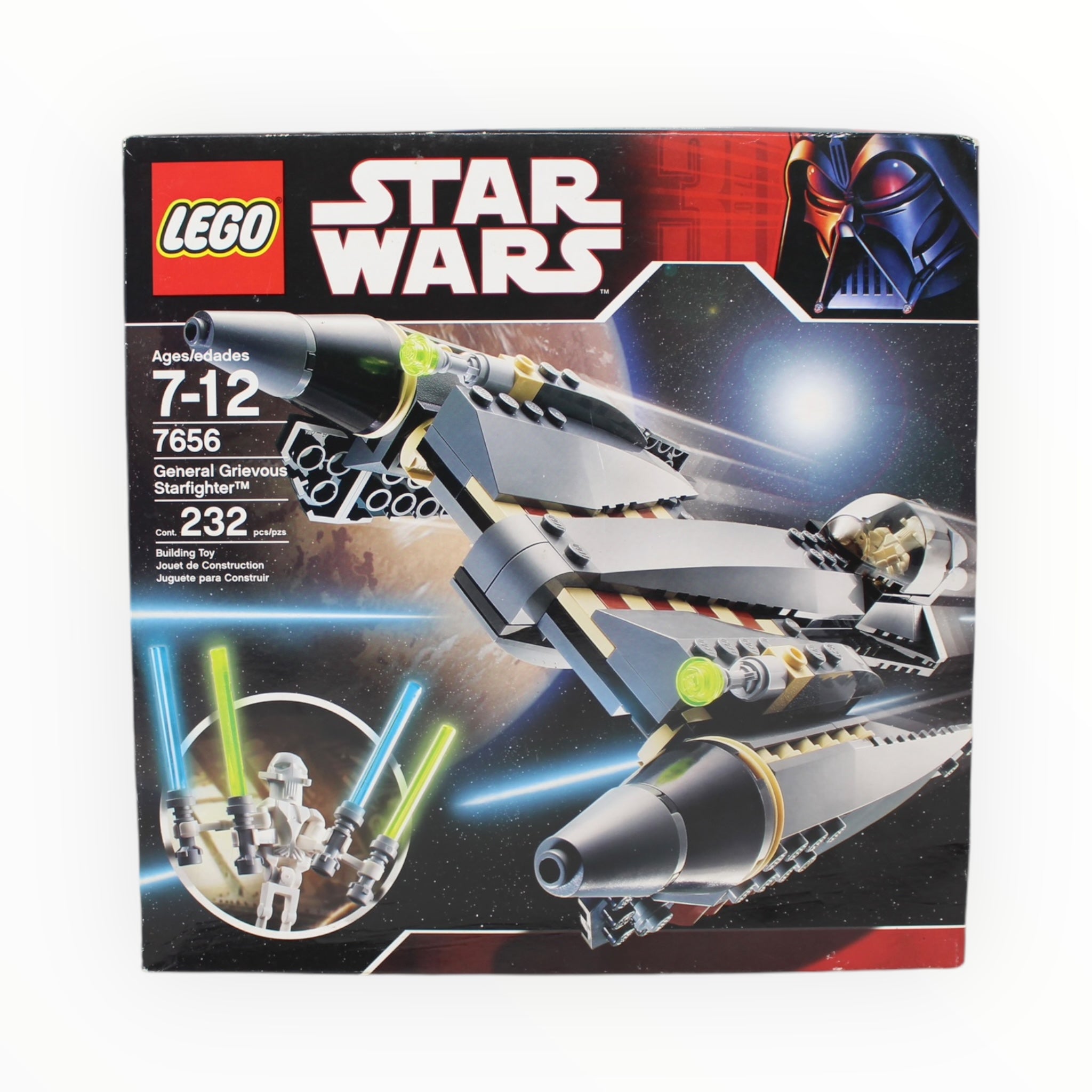 Certified Used Set 7656 Star Wars General Grievous Starfighter (2007)