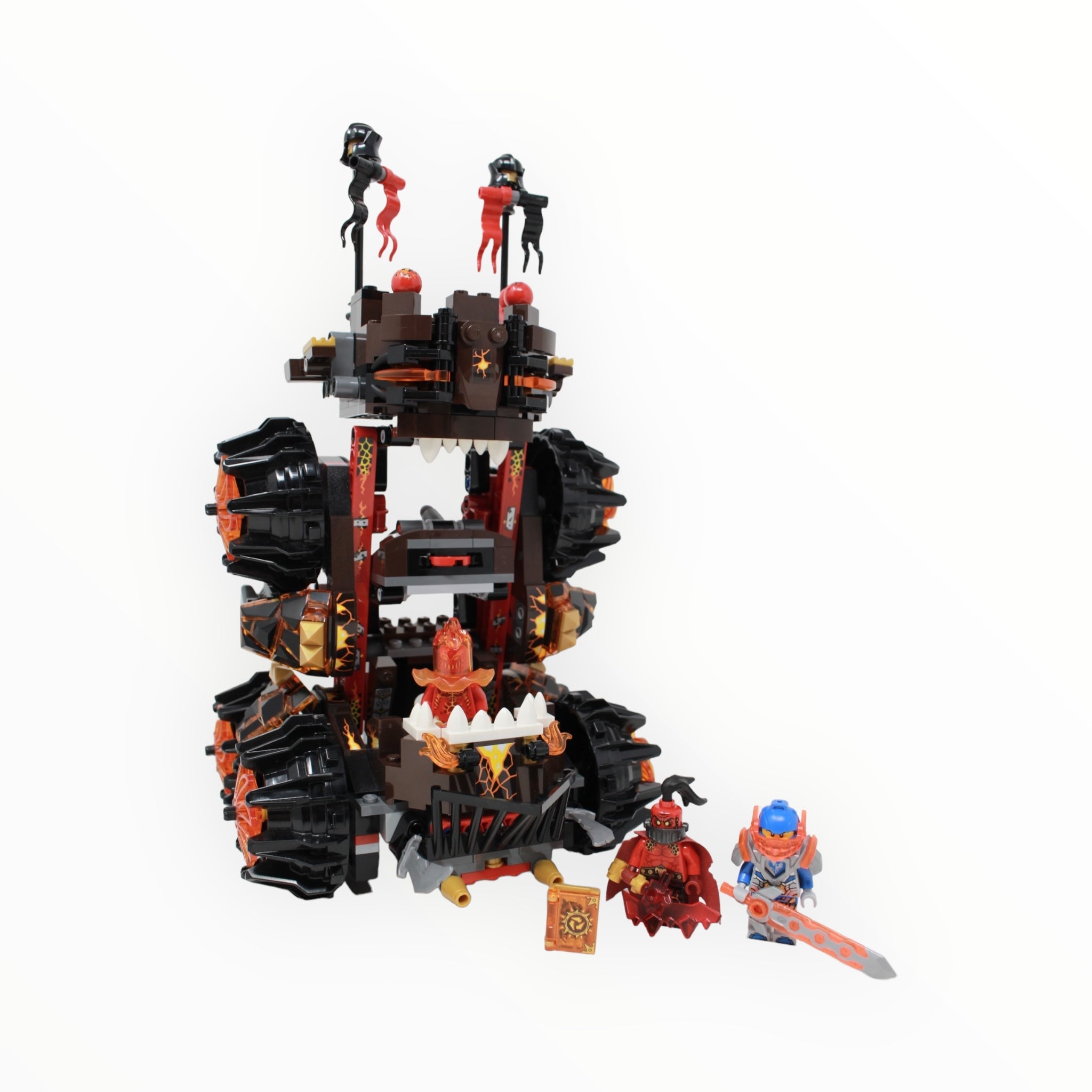 Used Set 70321 Nexo Knights General Magmar’s Siege Machine of Doom