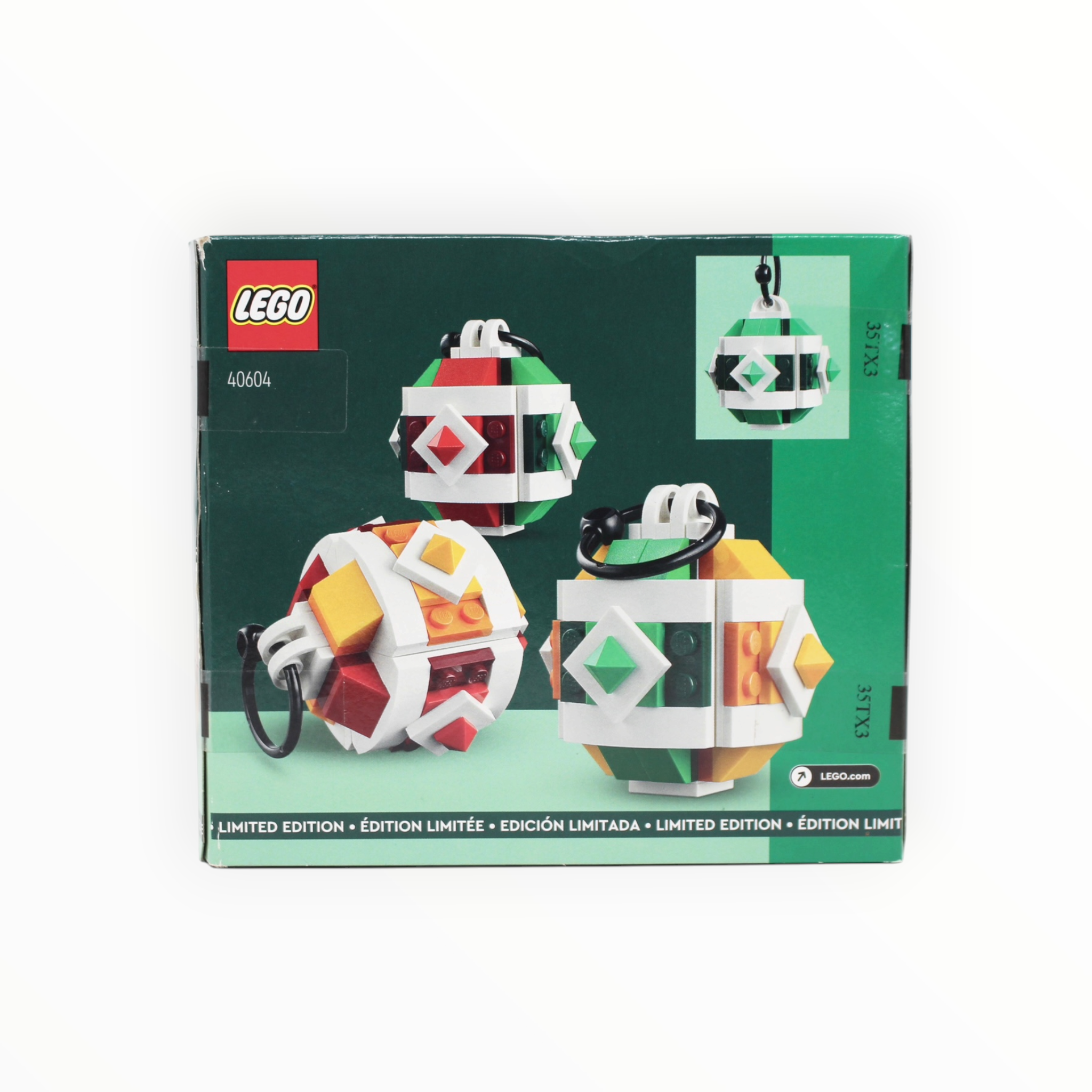 Retired Set 40604 LEGO Christmas Decor Set (slight box damage)