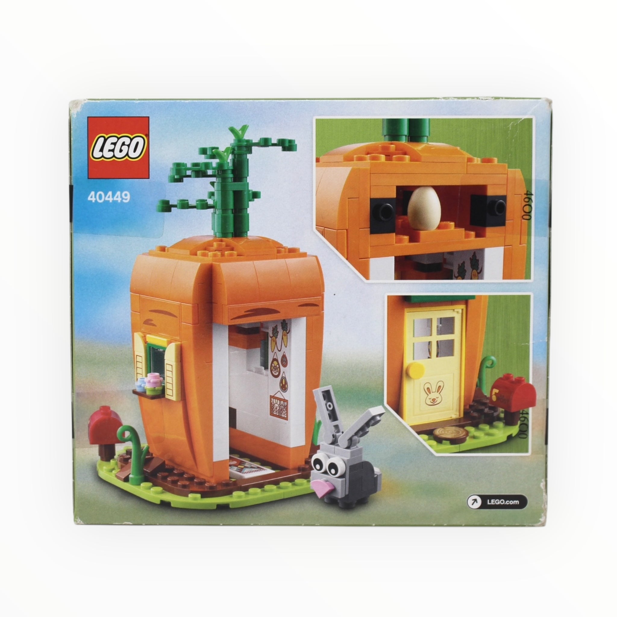 Retired Set 40449 LEGO Easter Bunny’s Carrot House (damaged box)