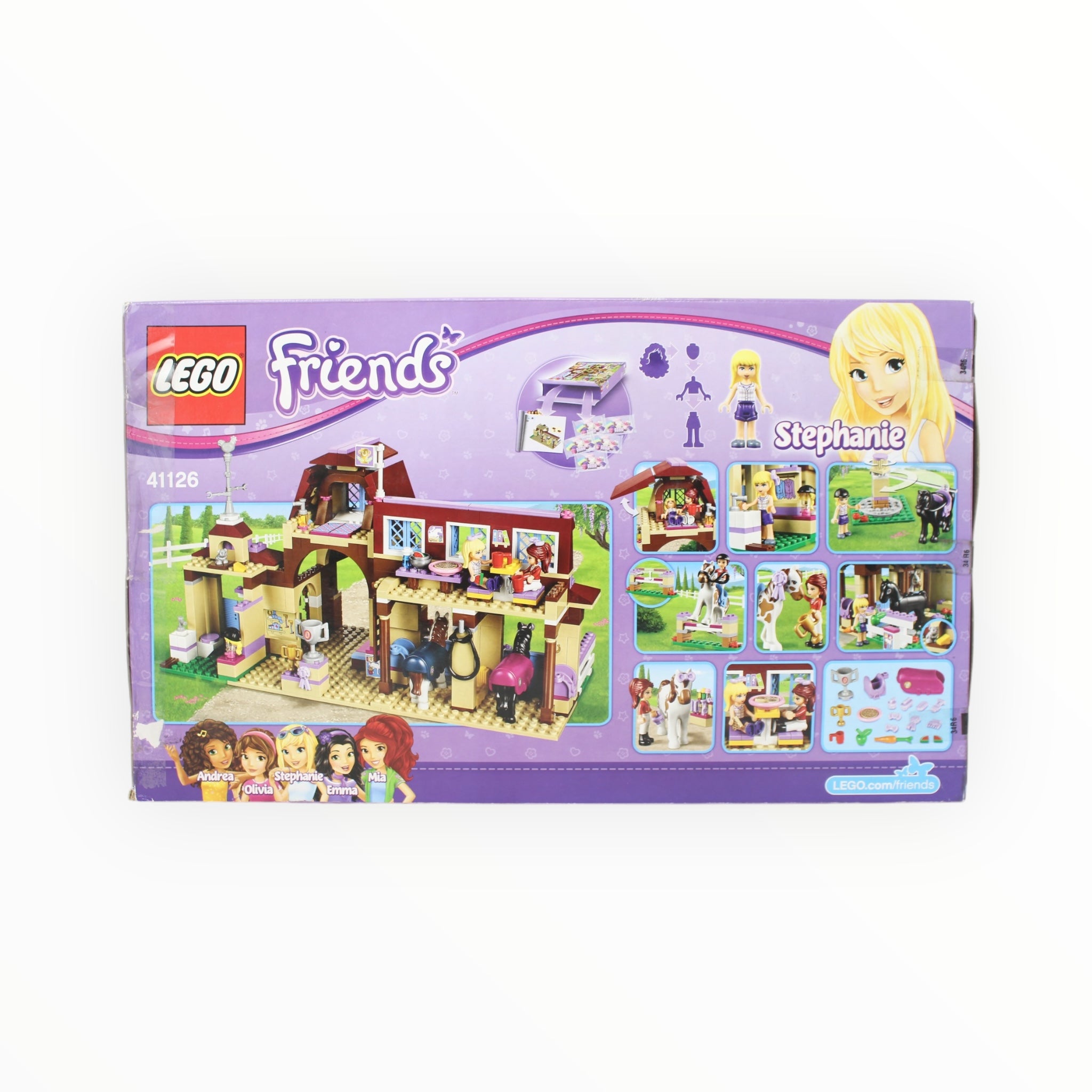Certified Used Set 41126 Friends Heartlake Riding Club (open box, sealed bags)