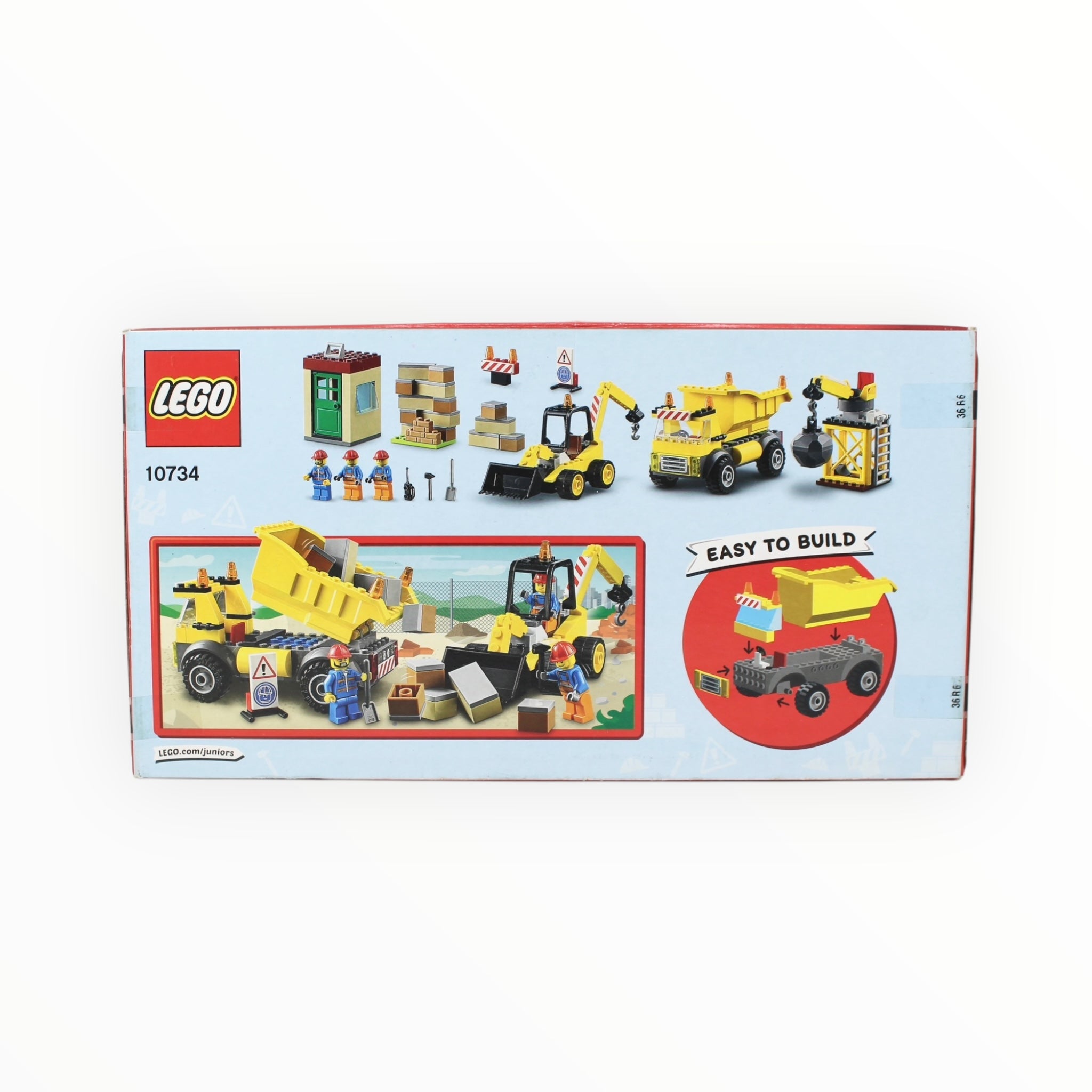 Retired Set 10734 Juniors Demolition Site (damaged box)
