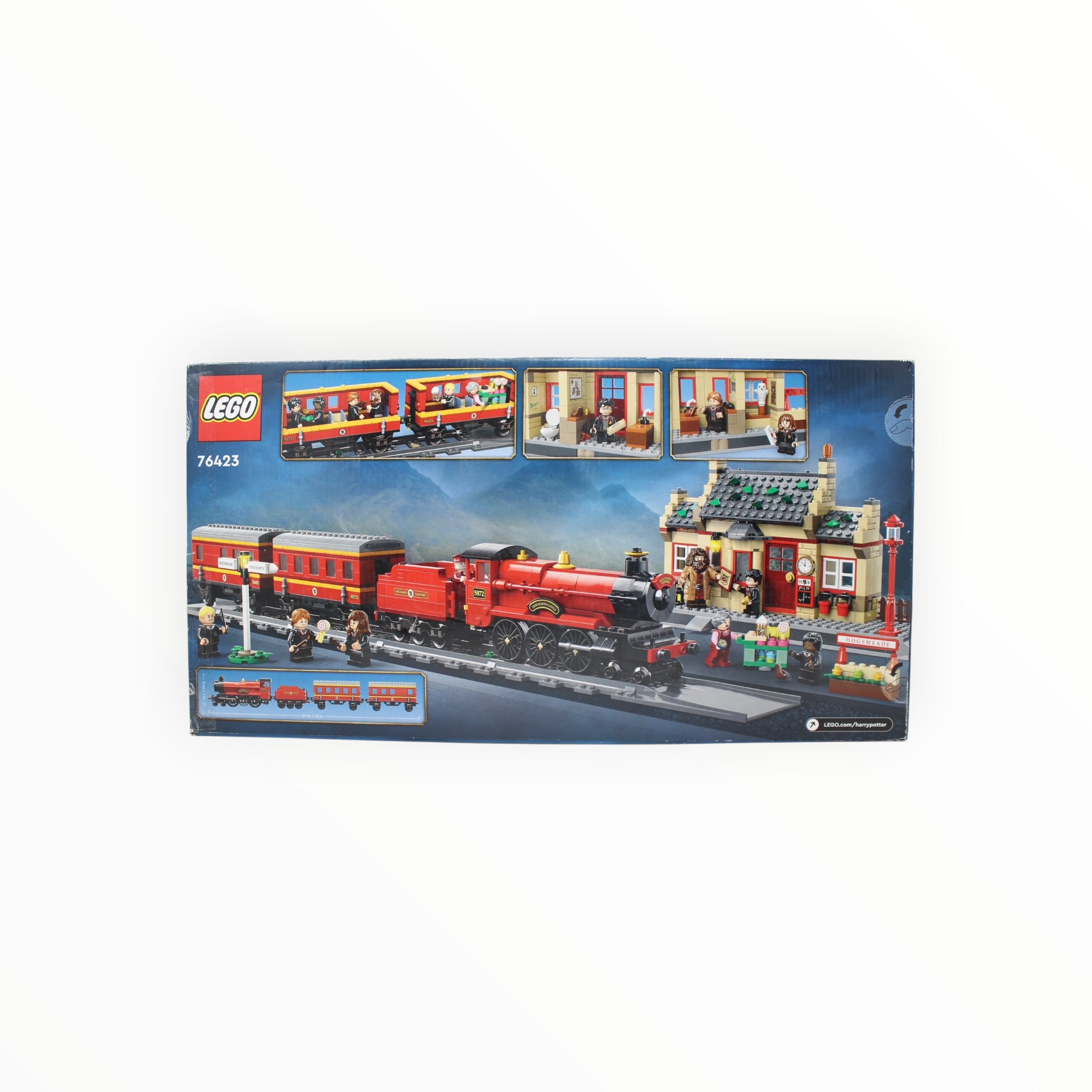 Certified Used Set 76423 Harry Potter Hogwarts Express & Hogsmeade Station (open box, sealed bags)