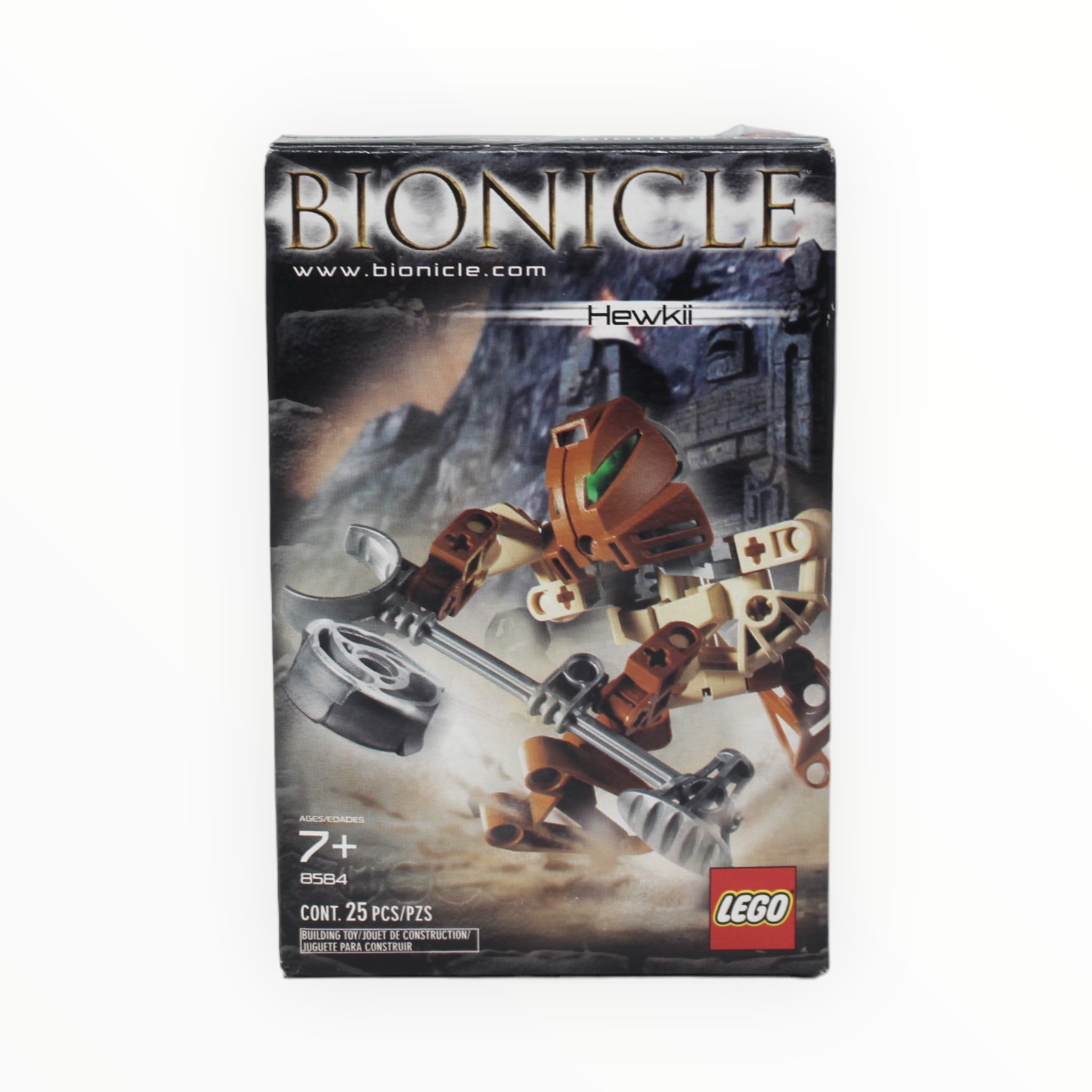 Certified Used Set 8584 Bionicle Hewkii