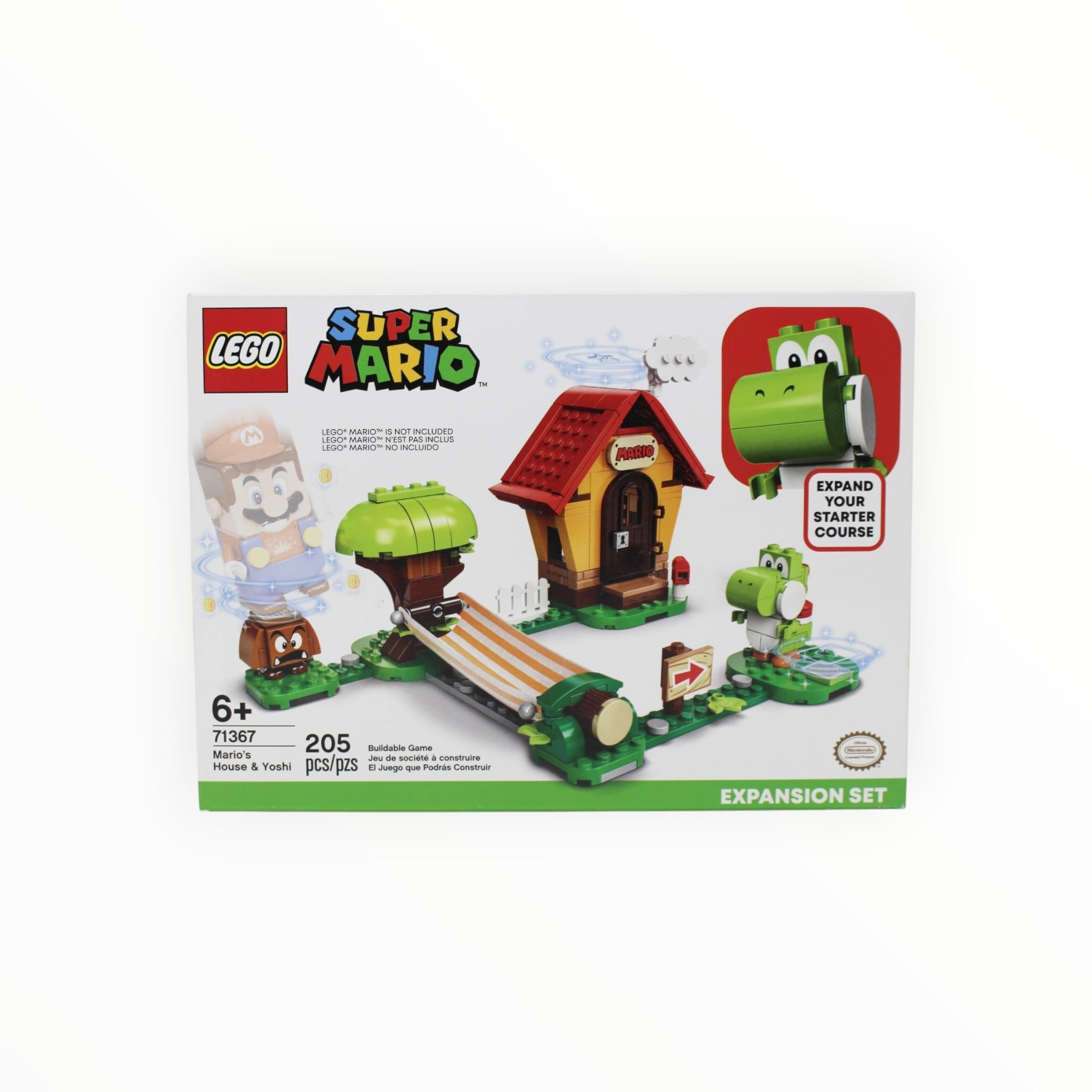 Retired Set 71367 Super Mario Marios House & Yoshi Expansion Set