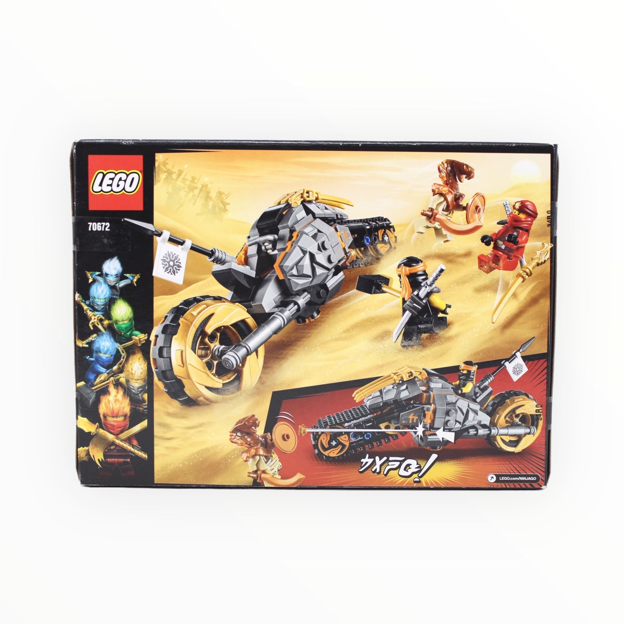Retired Set 70672 Ninjago Cole’s Dirt Bike