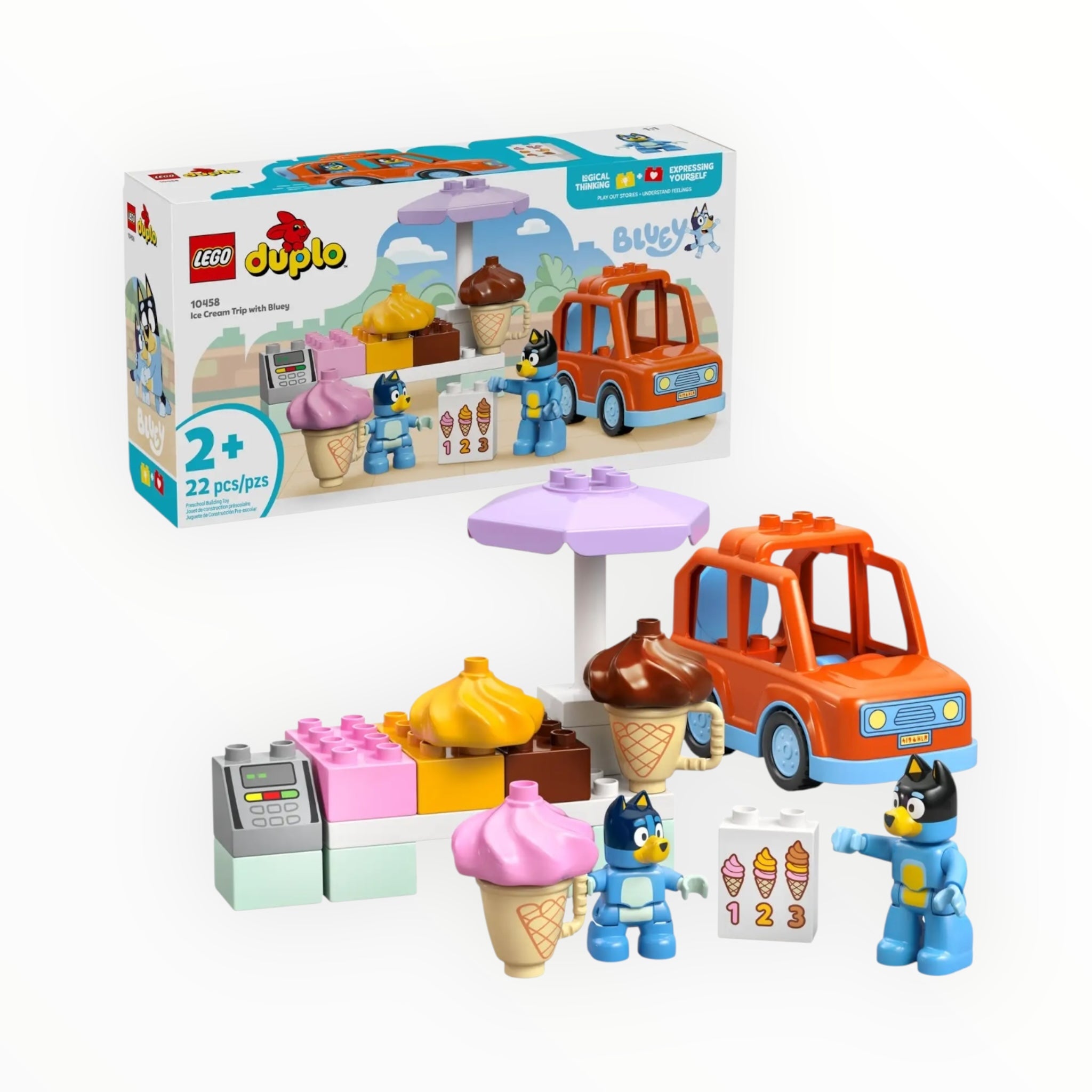 10458 DUPLO Ice Cream Trip with Bluey