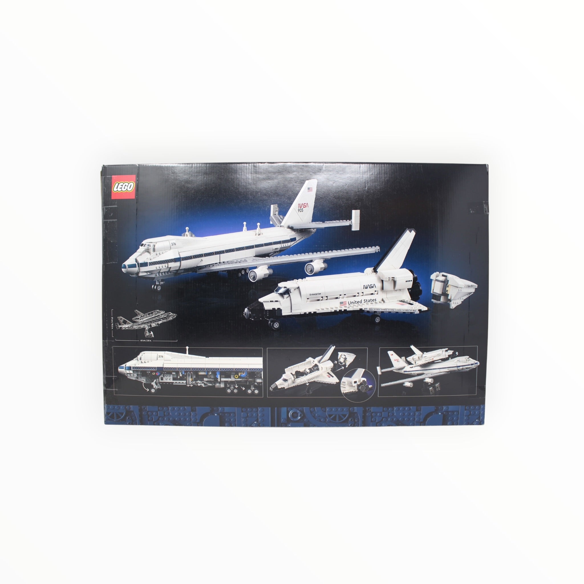 Certified Used Set 10360 Icons Shuttle Carrier Aircraft (open box, sealed bags)