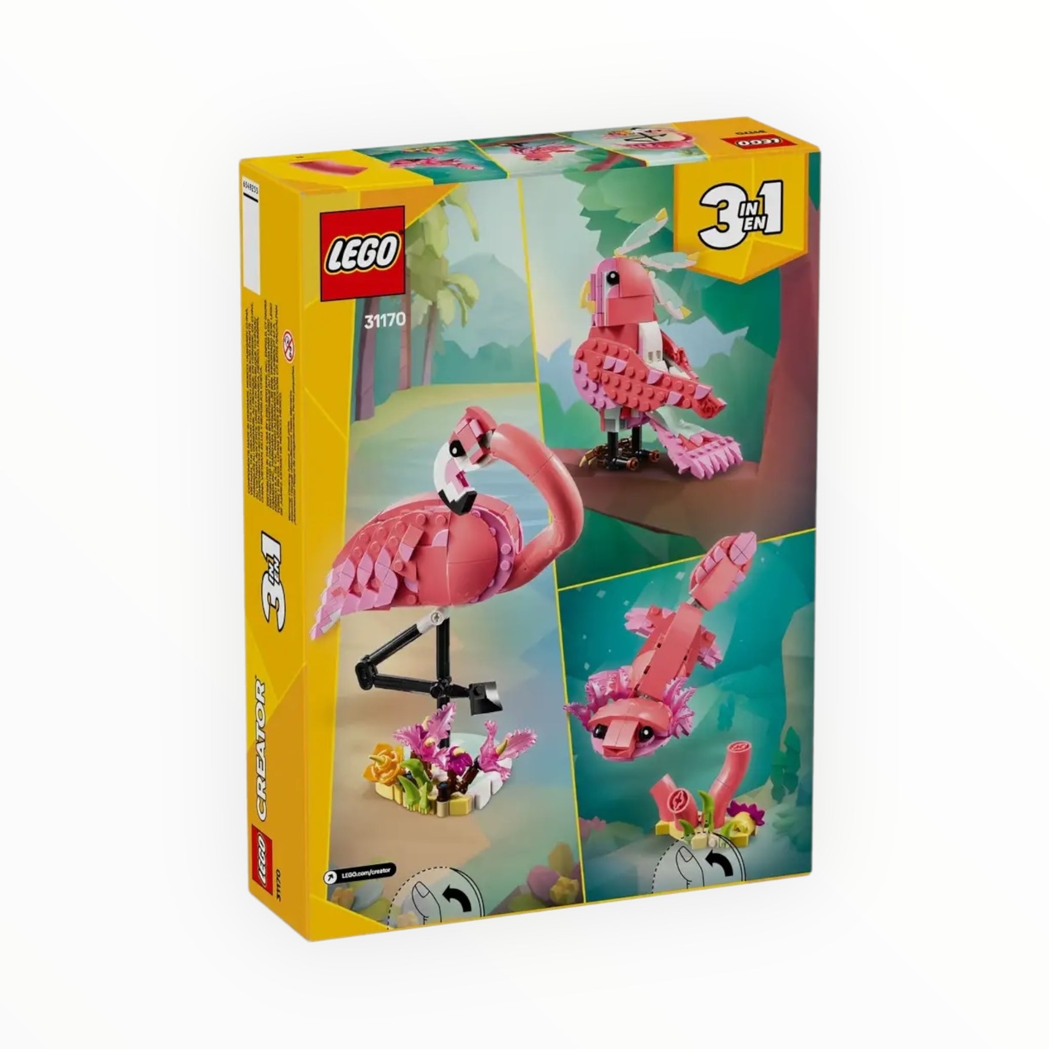 31170 Creator Wild Animals: Pink Flamingo