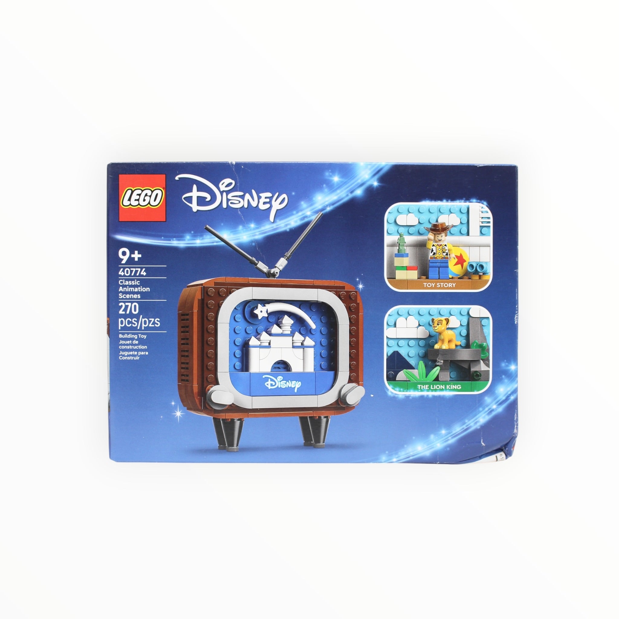 Retired Set 40774 Disney Classic Animation Scenes (damaged box)