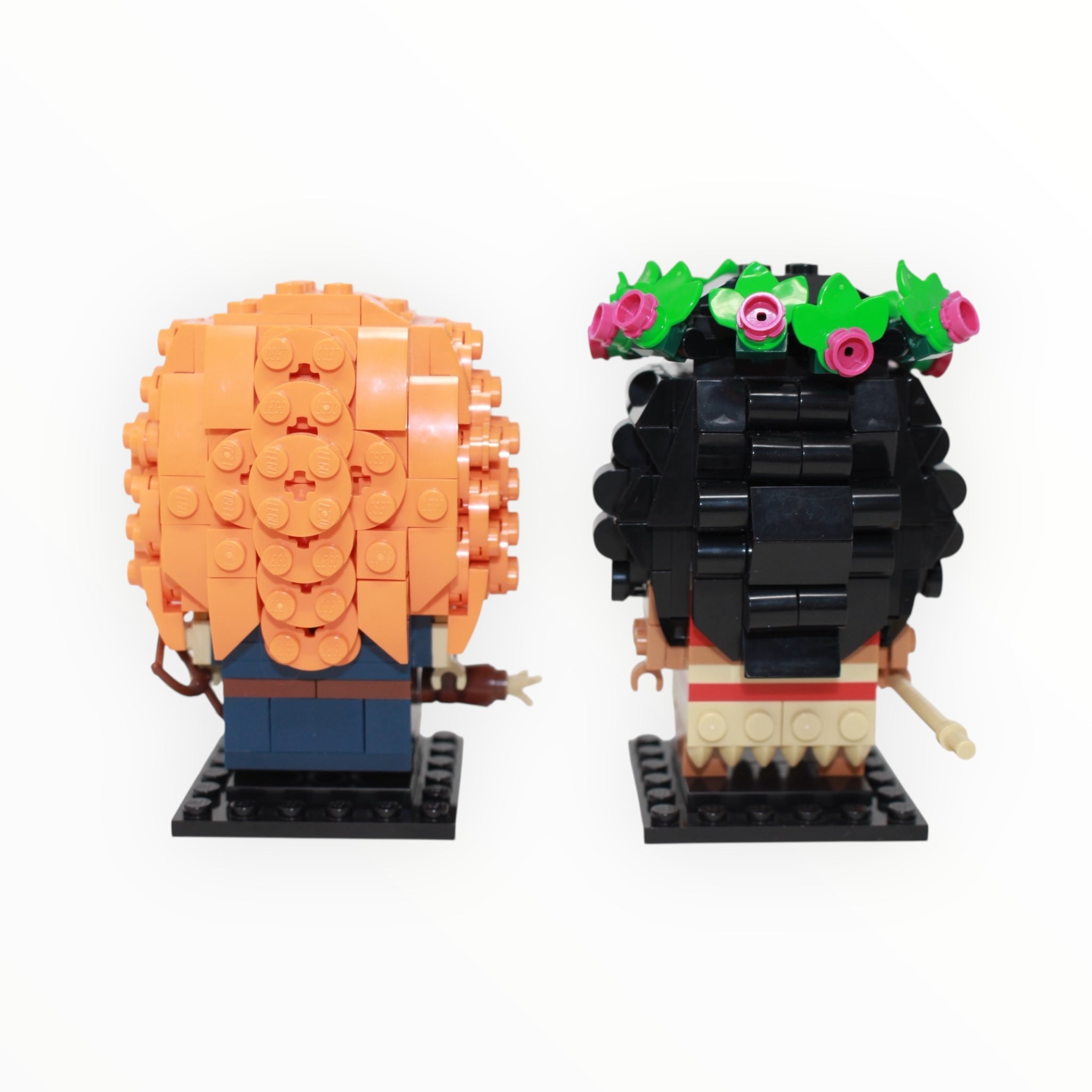 Used Set 40621 BrickHeadz Disney Moana & Merida