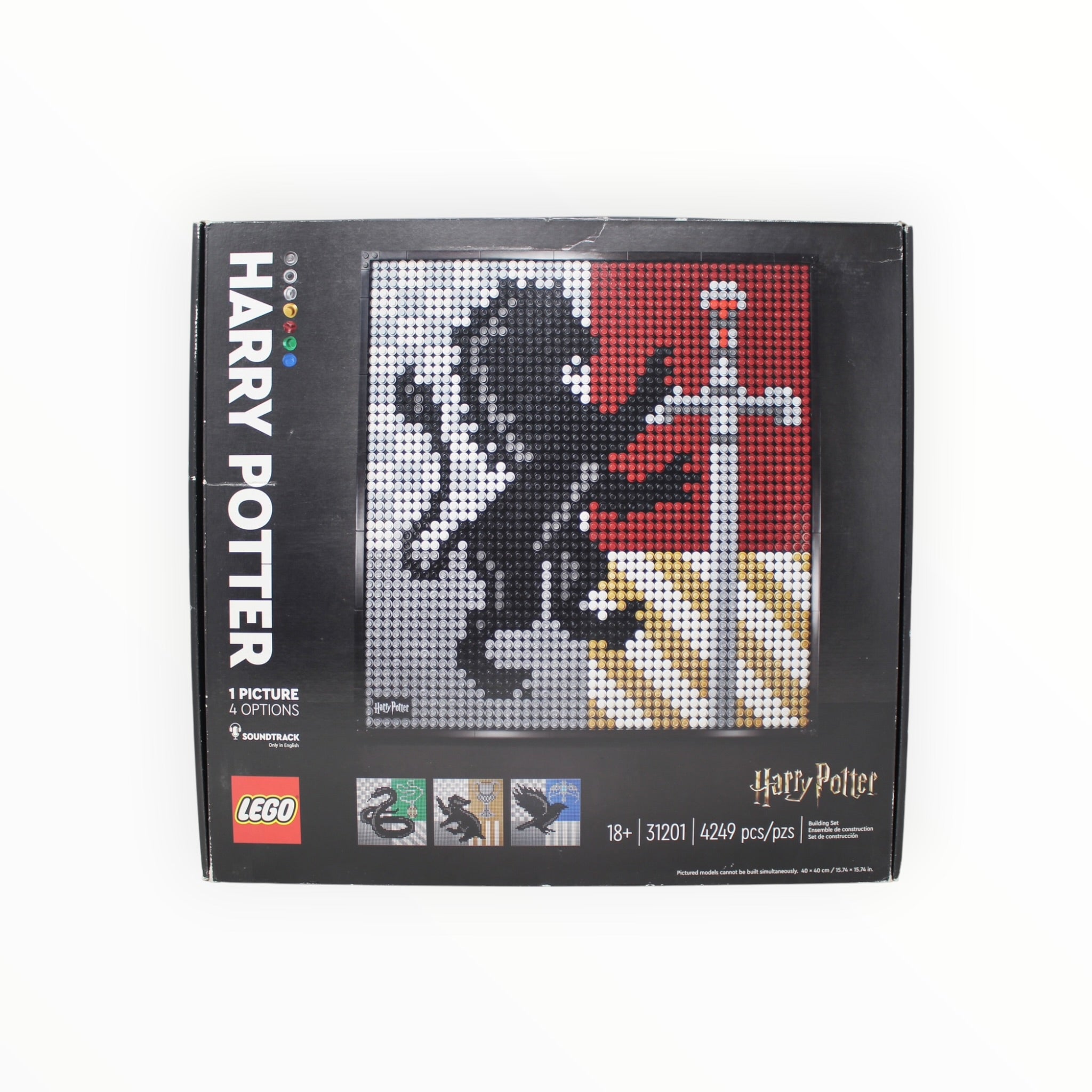 Retired Set 31201 LEGO Mosaic Harry Potter (slight box damage)