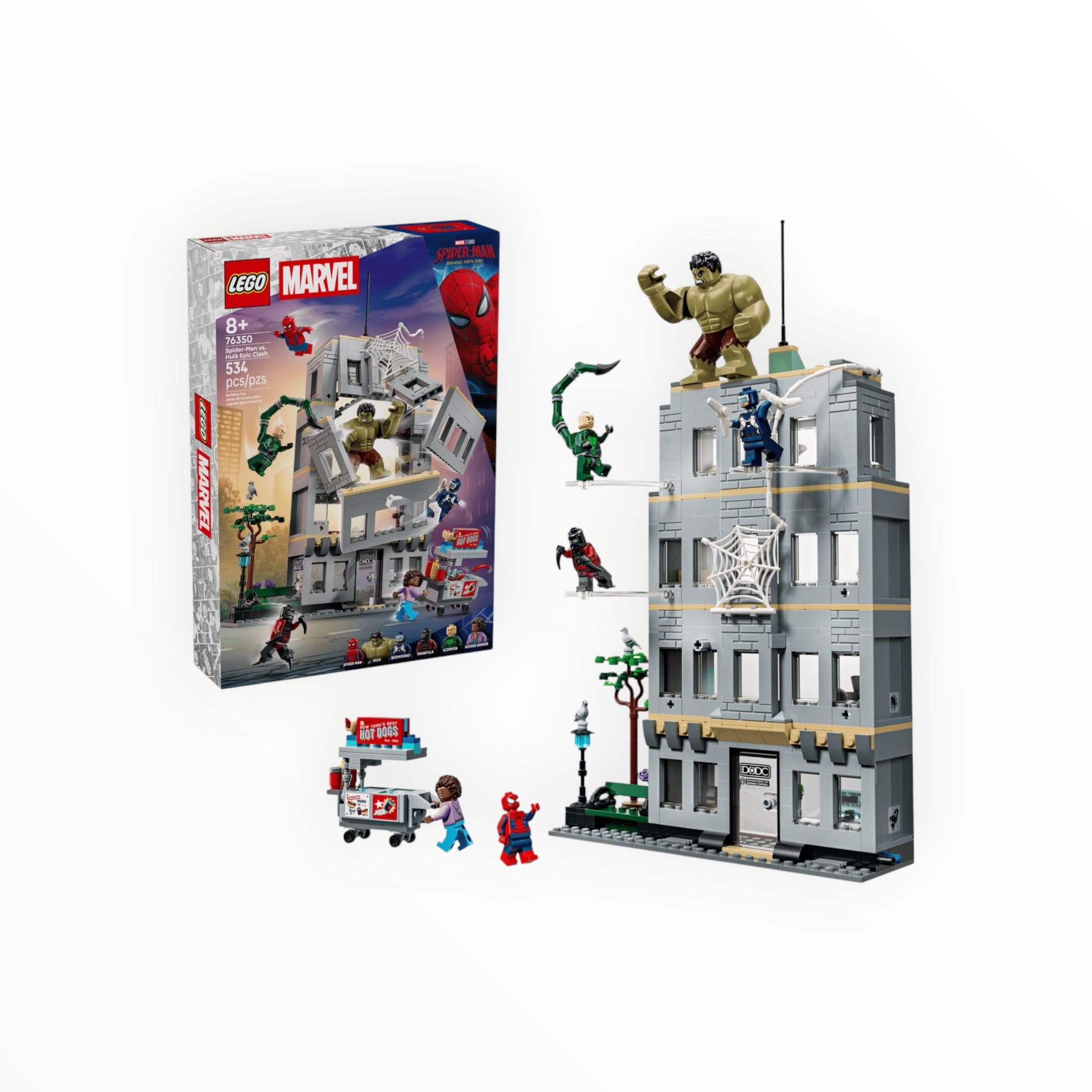 76350 Marvel Spider-Man vs. Hulk Epic Clash
