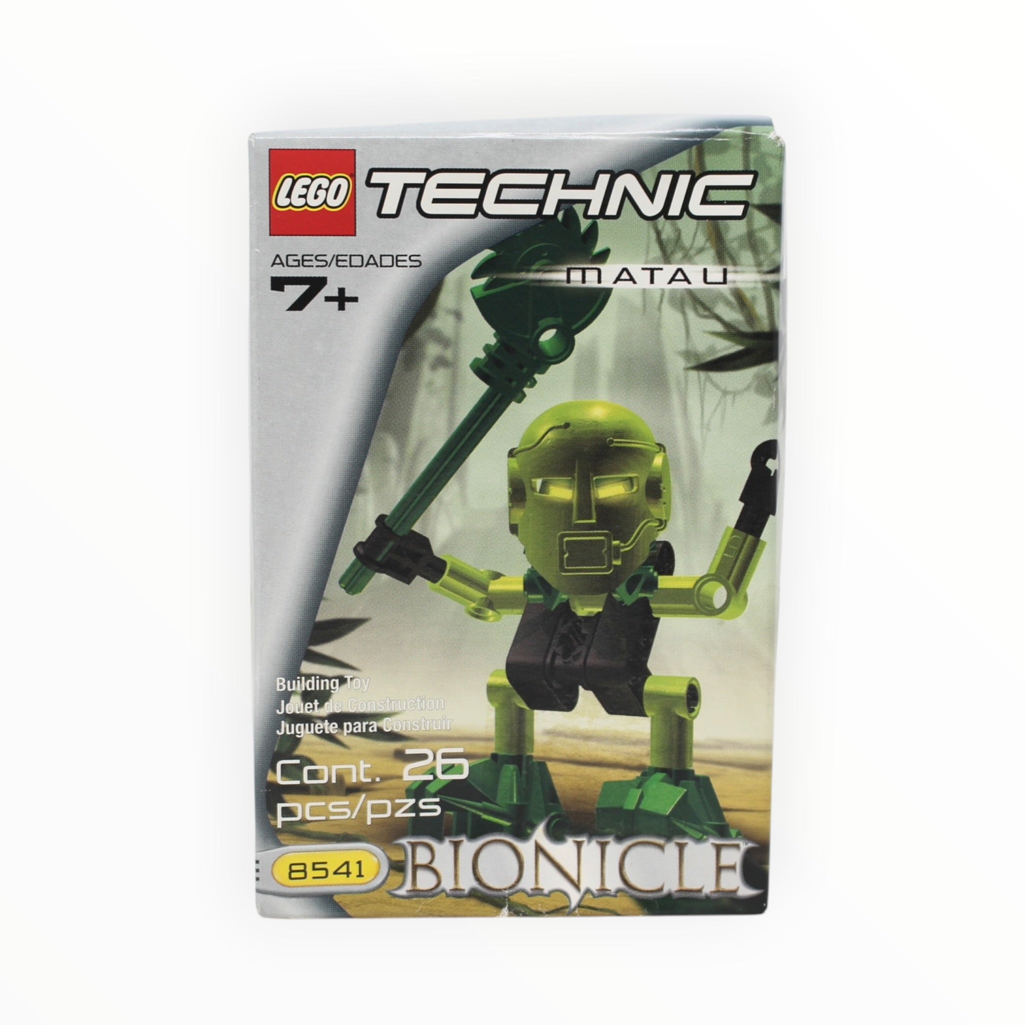 Retired Set 8541 Bionicle Turaga Matau (slight box damage)