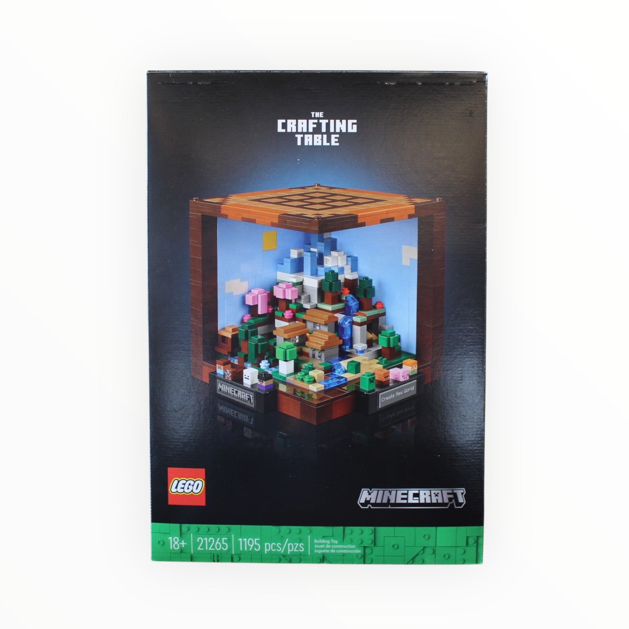 Certified Used Set 21265 Minecraft The Crafting Table