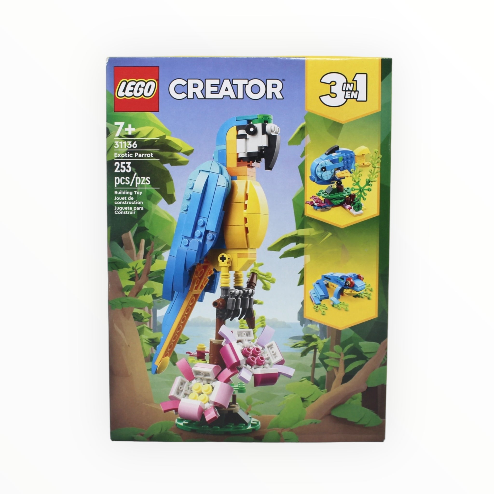 Certified Used Set 31136 Creator Exotic Parrot