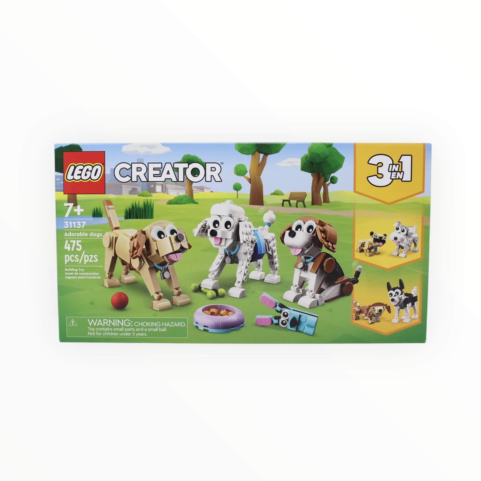 Certified Used Set 31137 Creator Adorable dogs