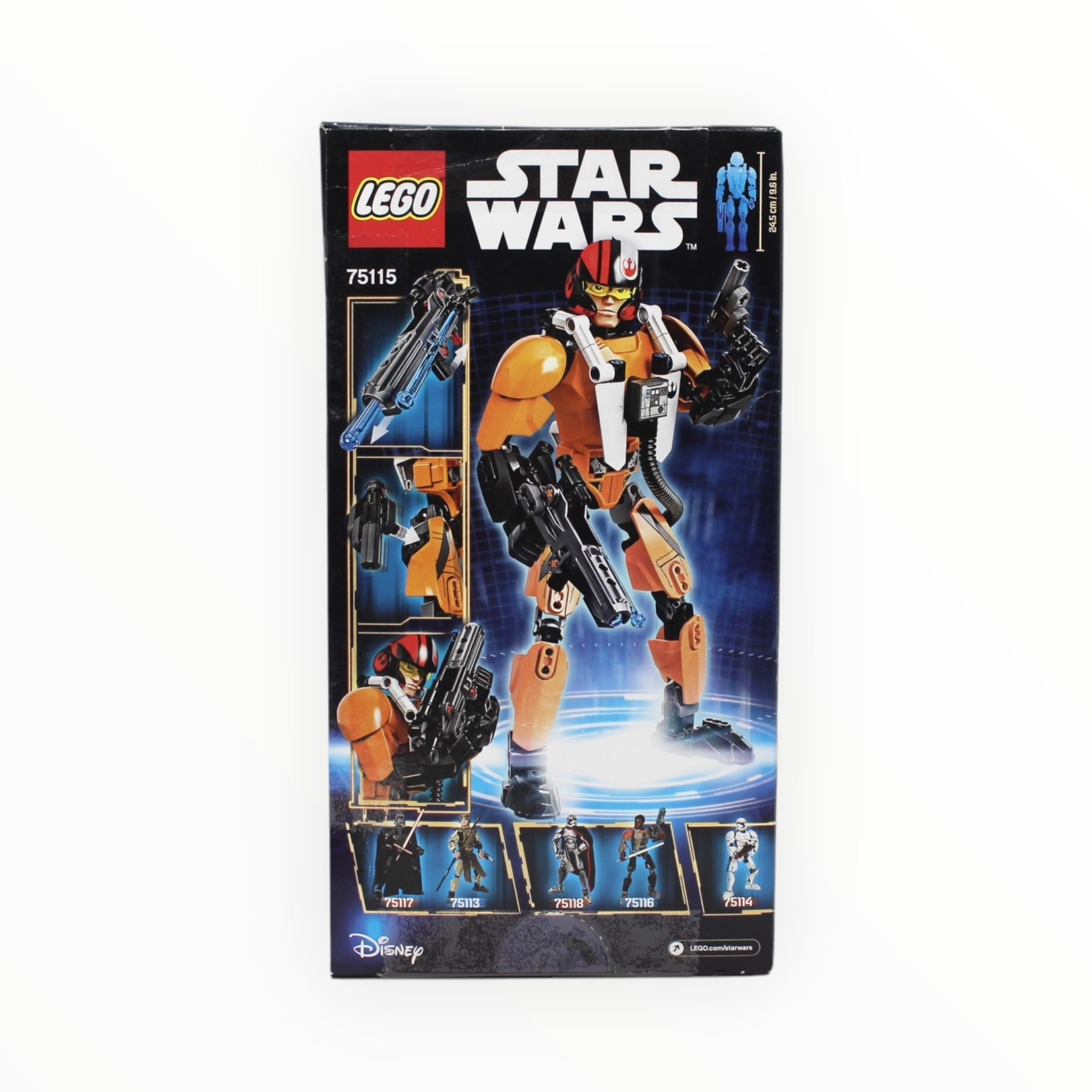 Certified Used Set 75115 Star Wars Buildable Figures Poe Dameron